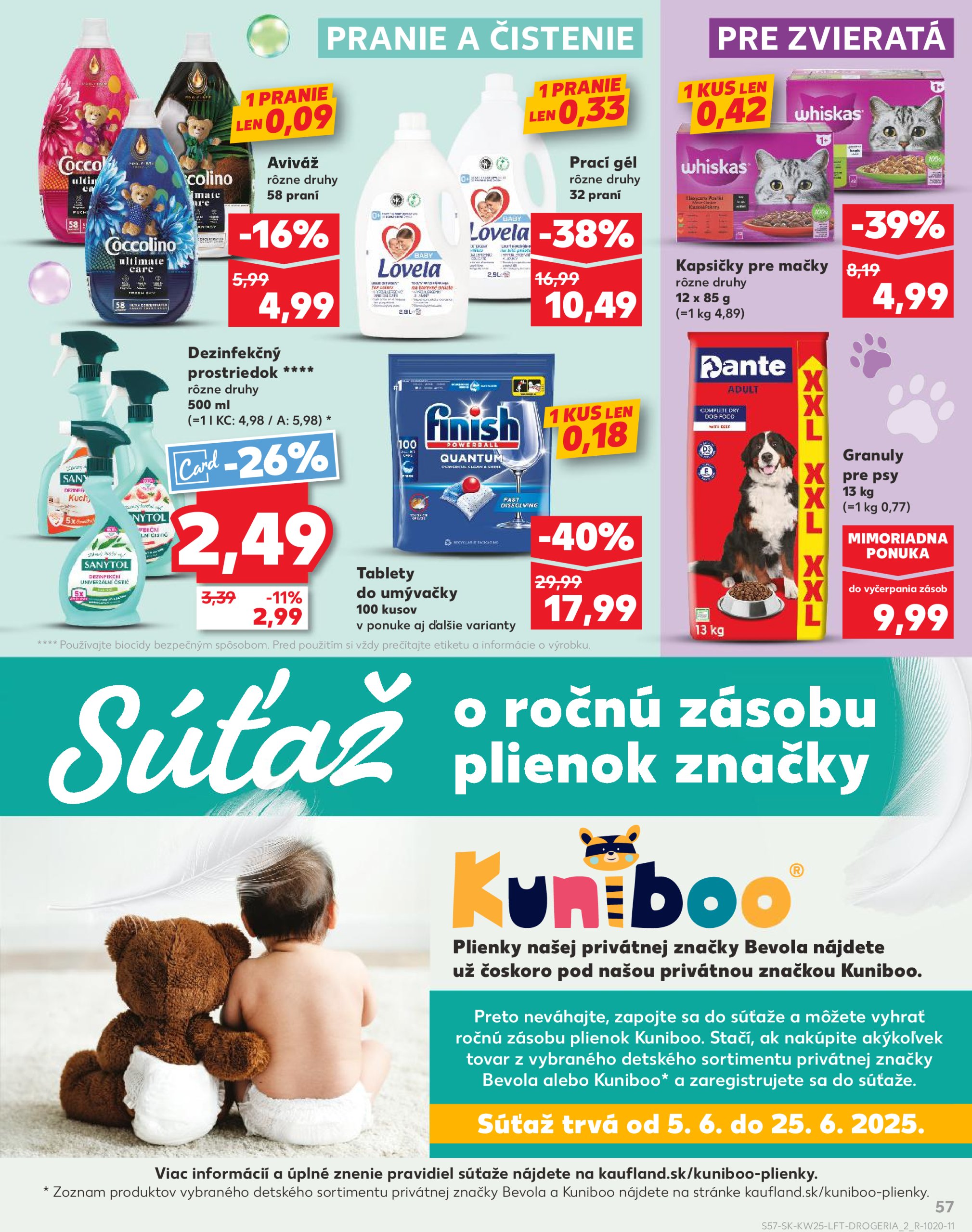 kaufland - Leták Kaufland platný od 19.06. do 25.06. - page: 57 kaufland - Leták Kaufland platný od 19.06. do 25.06. - page: 57