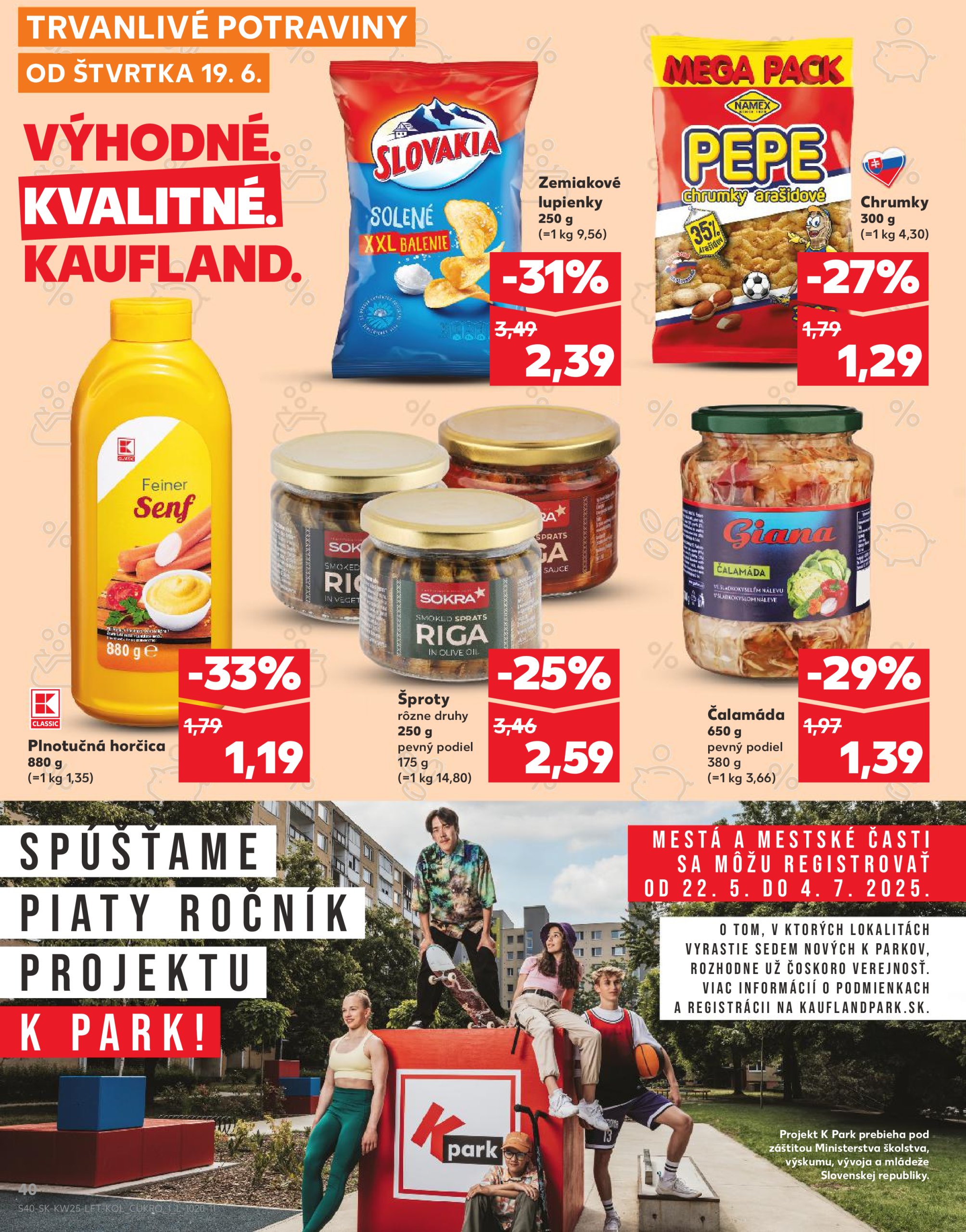 kaufland - Leták Kaufland platný od 19.06. do 25.06. - page: 40 kaufland - Leták Kaufland platný od 19.06. do 25.06. - page: 40