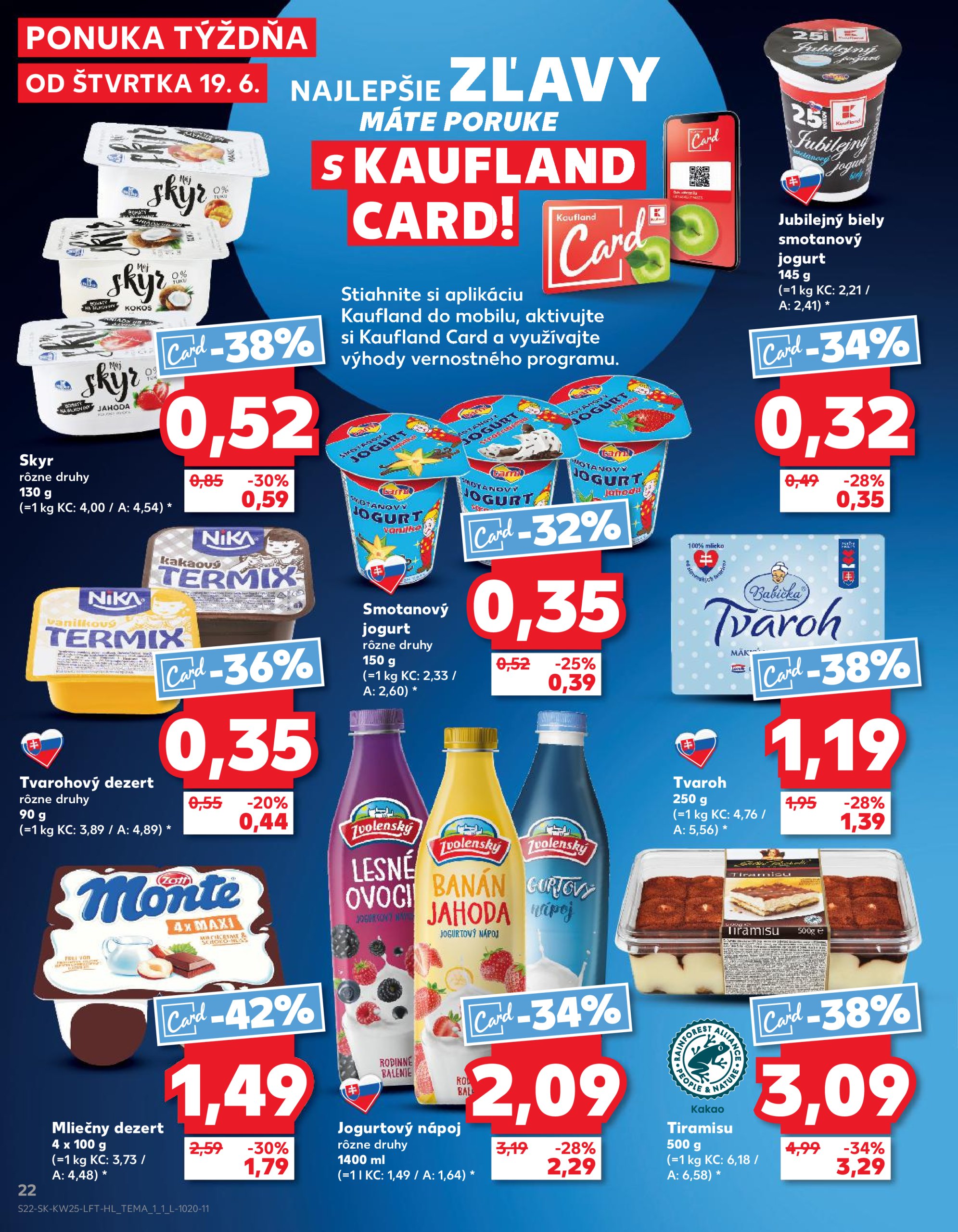 kaufland - Leták Kaufland platný od 19.06. do 25.06. - page: 22 kaufland - Leták Kaufland platný od 19.06. do 25.06. - page: 22