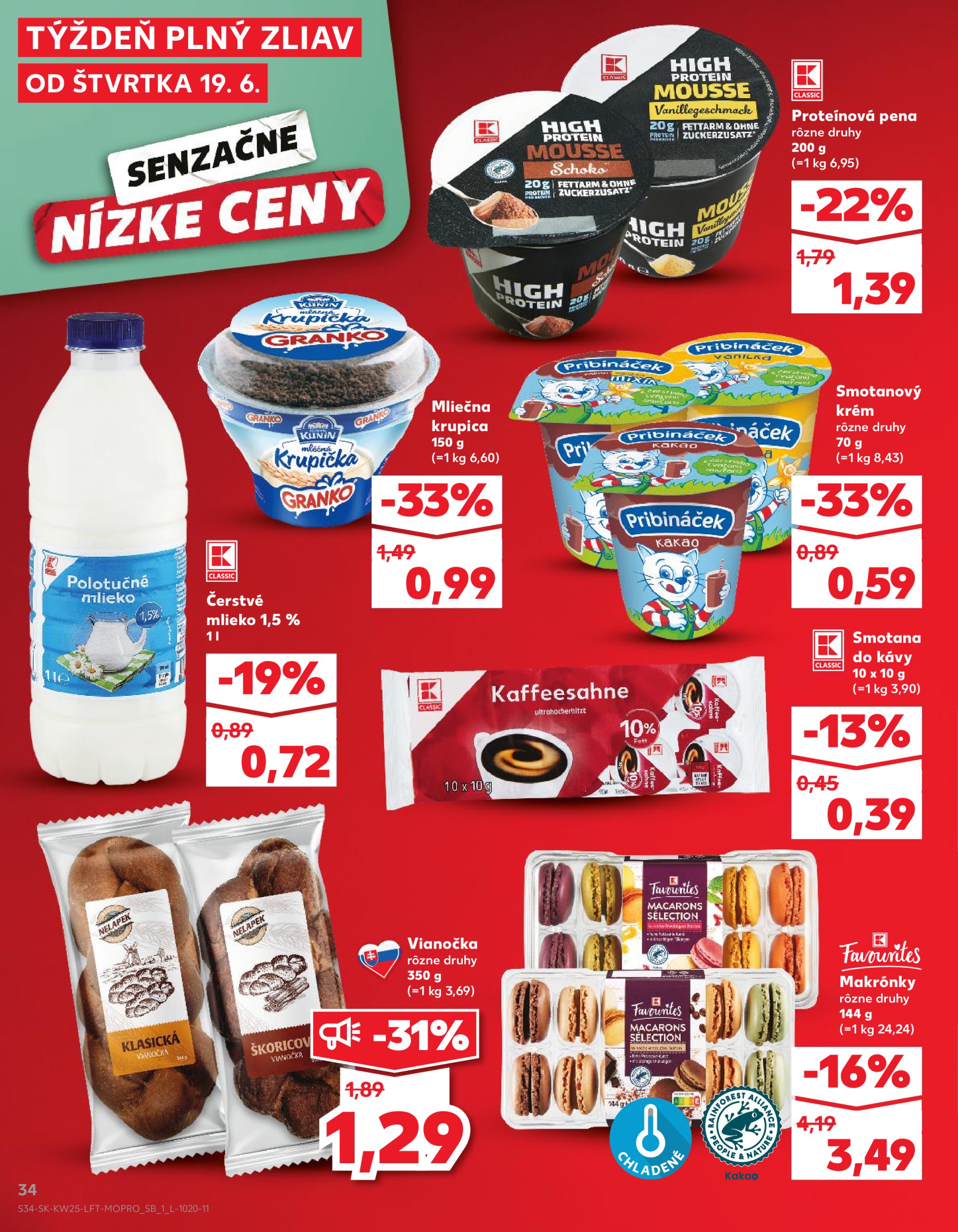kaufland - Leták Kaufland platný od 19.06. do 25.06. - page: 34 kaufland - Leták Kaufland platný od 19.06. do 25.06. - page: 34