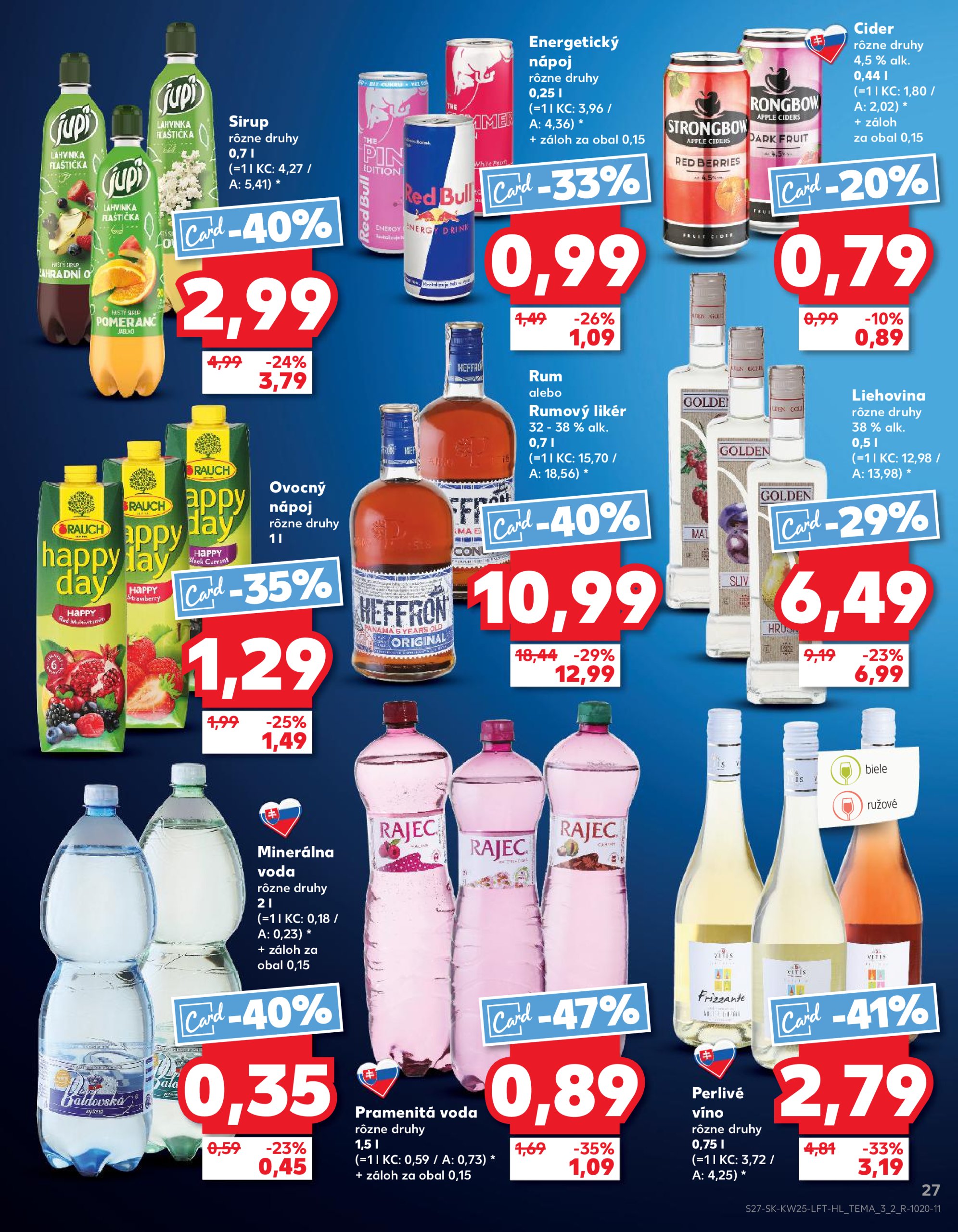 kaufland - Leták Kaufland platný od 19.06. do 25.06. - page: 27 kaufland - Leták Kaufland platný od 19.06. do 25.06. - page: 27