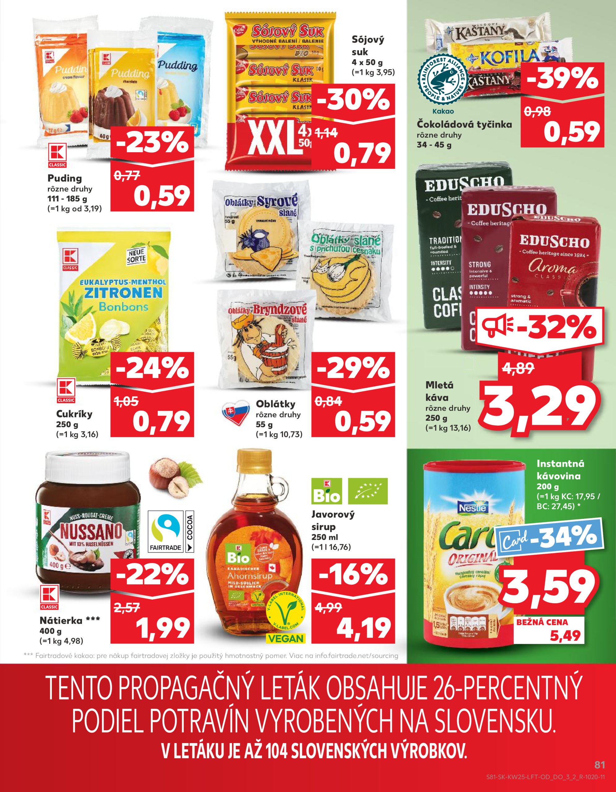 kaufland - Leták Kaufland platný od 19.06. do 25.06. - page: 81 kaufland - Leták Kaufland platný od 19.06. do 25.06. - page: 81