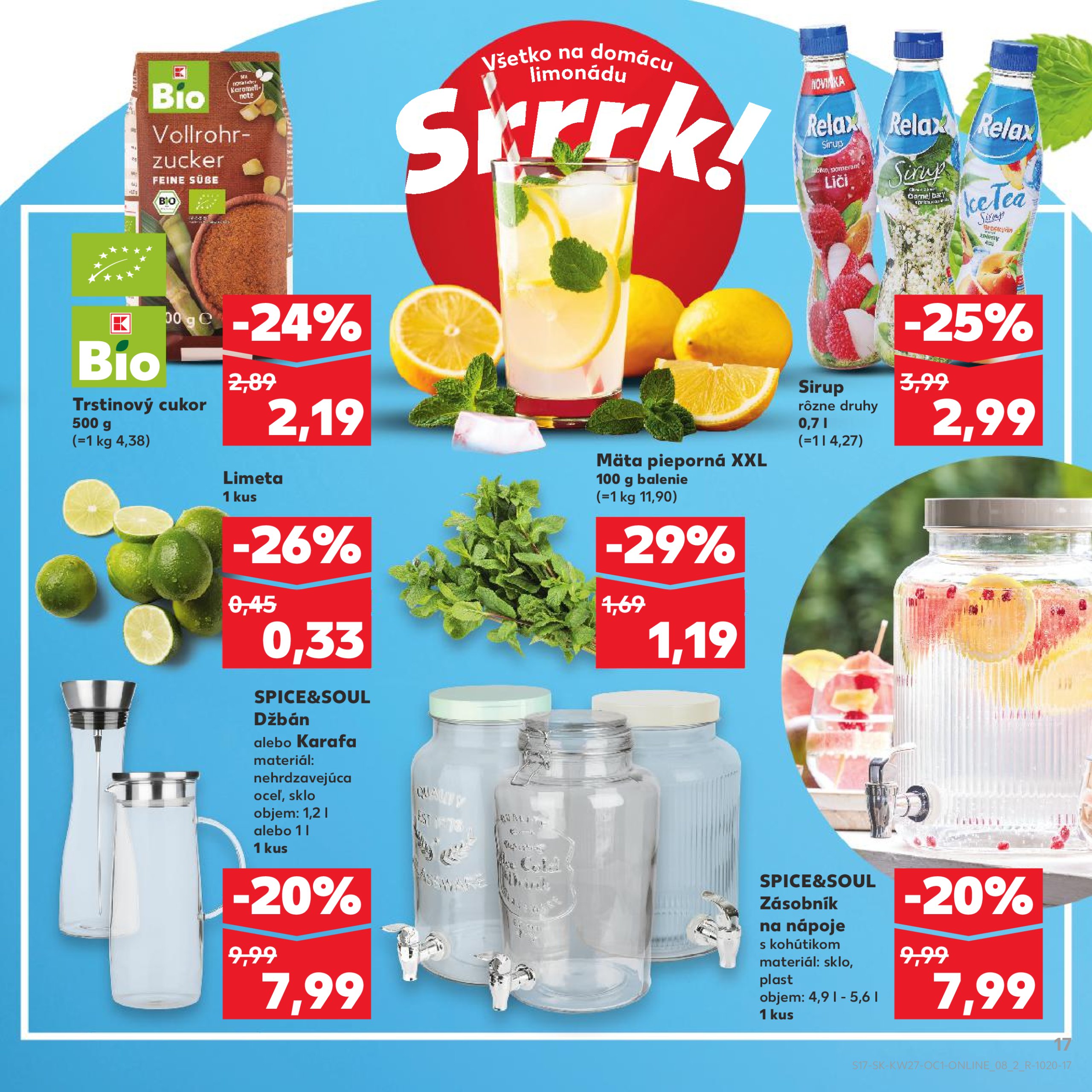 kaufland - Leták Kaufland - Rodinné Leto platný od 01.07. do 31.07. - page: 17