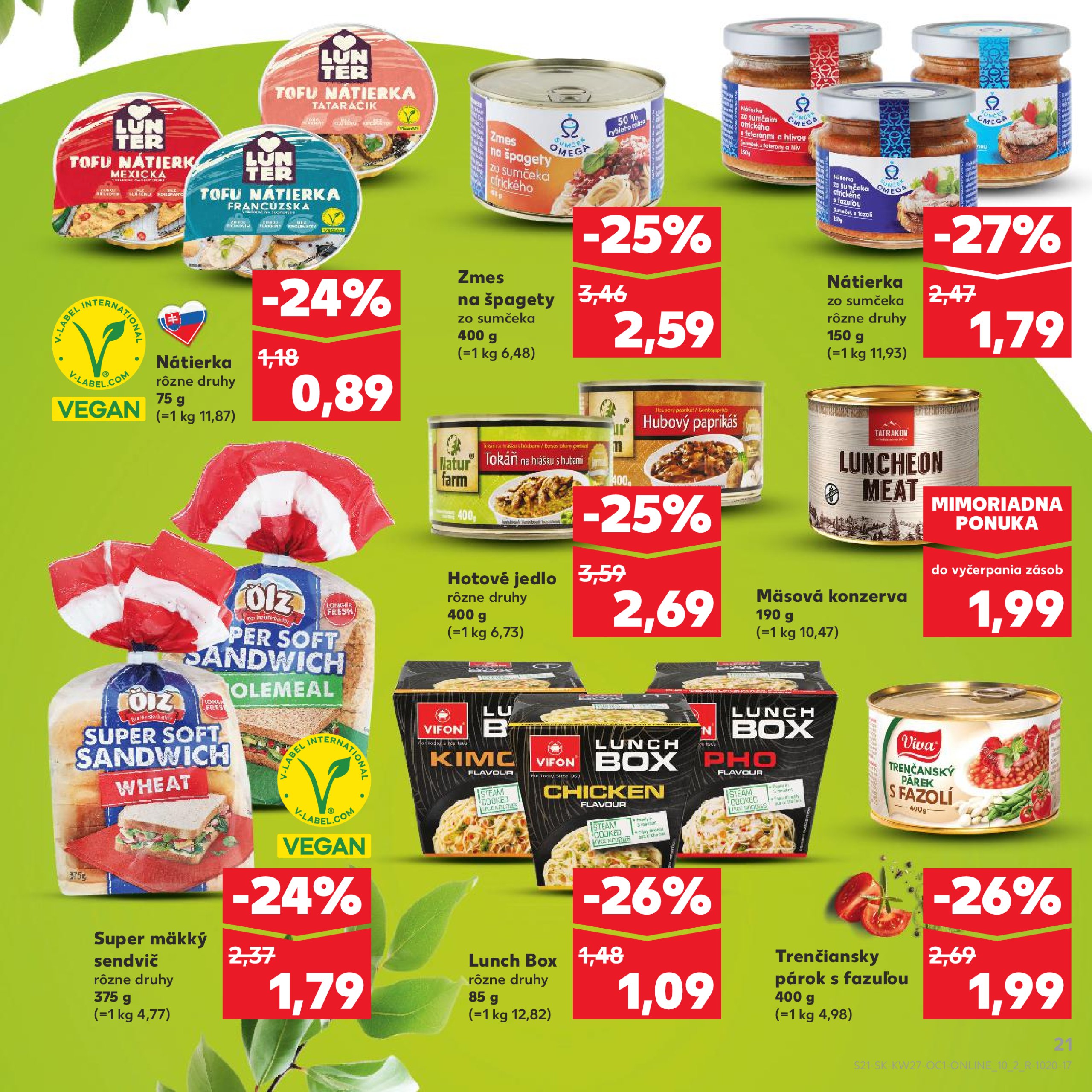 kaufland - Leták Kaufland - Rodinné Leto platný od 01.07. do 31.07. - page: 21