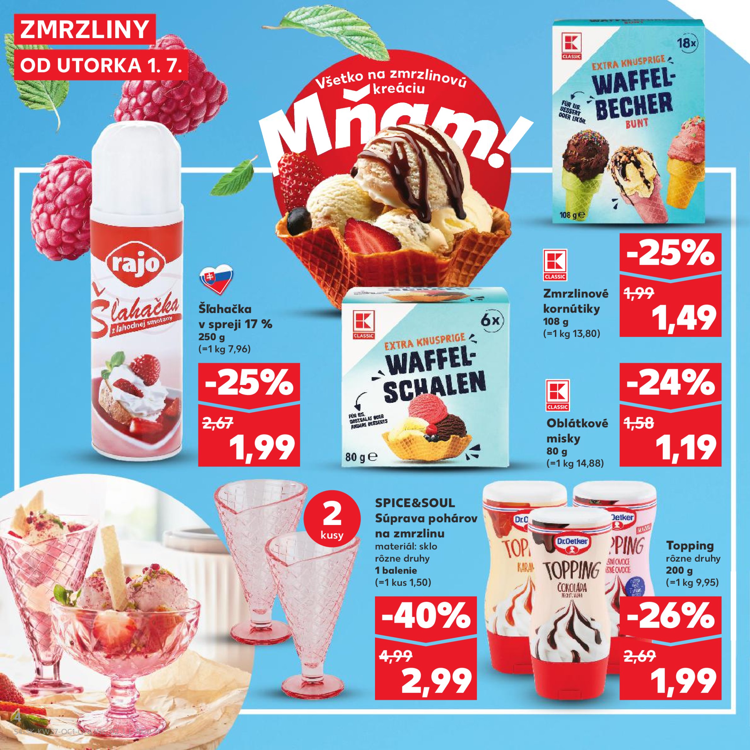 kaufland - Leták Kaufland - Rodinné Leto platný od 01.07. do 31.07. - page: 4