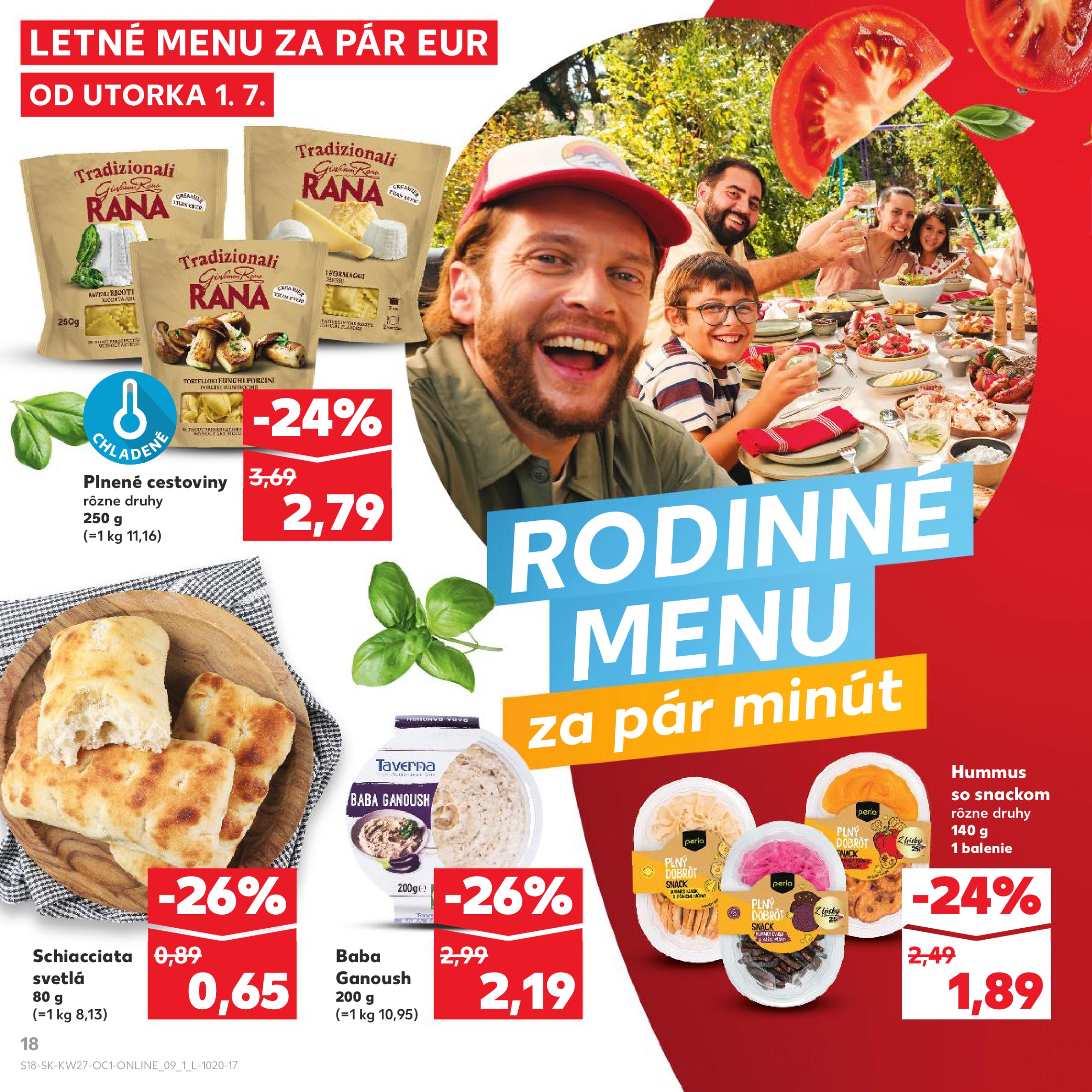 kaufland - Leták Kaufland - Rodinné Leto platný od 01.07. do 31.07. - page: 18