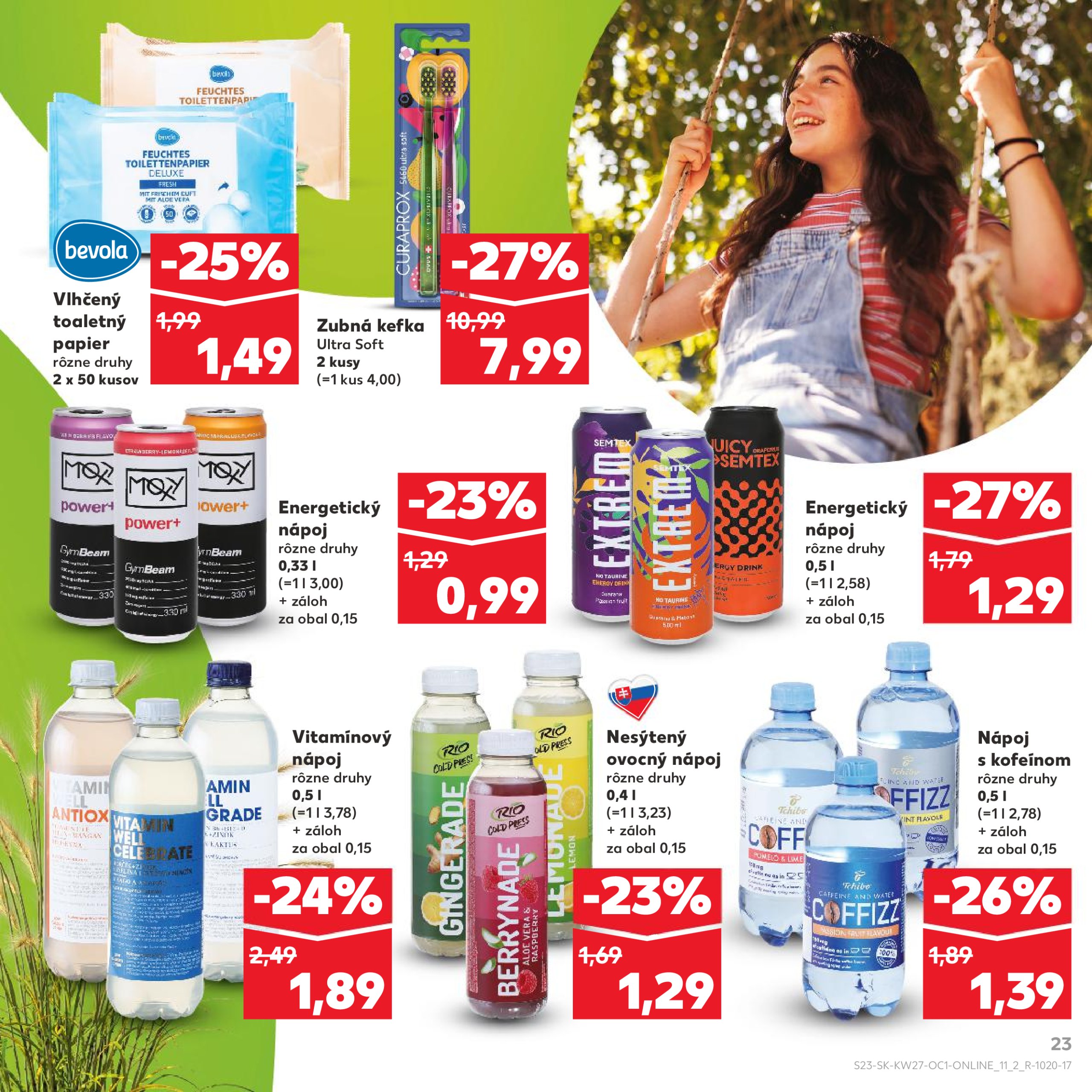kaufland - Leták Kaufland - Rodinné Leto platný od 01.07. do 31.07. - page: 23