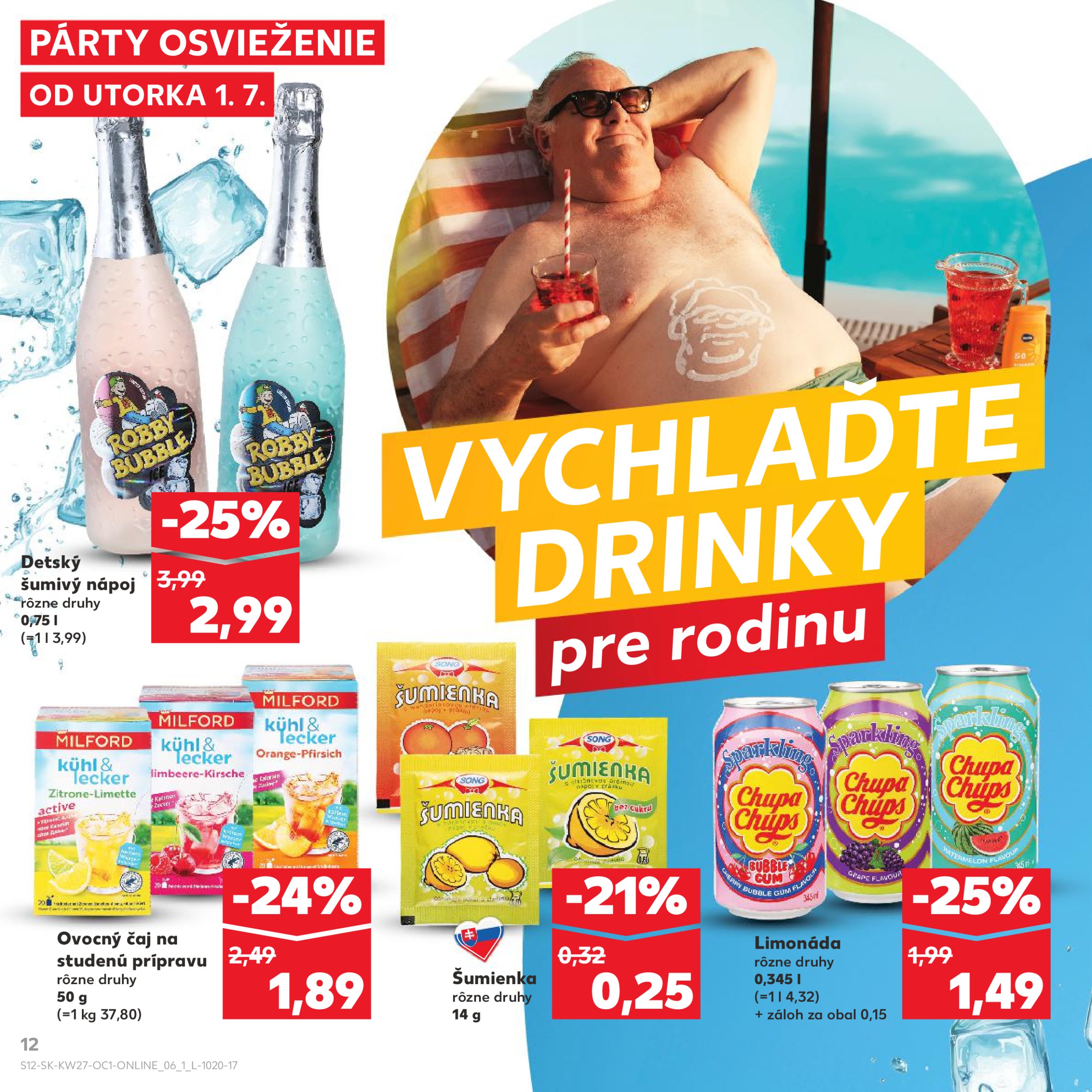 kaufland - Leták Kaufland - Rodinné Leto platný od 01.07. do 31.07. - page: 12
