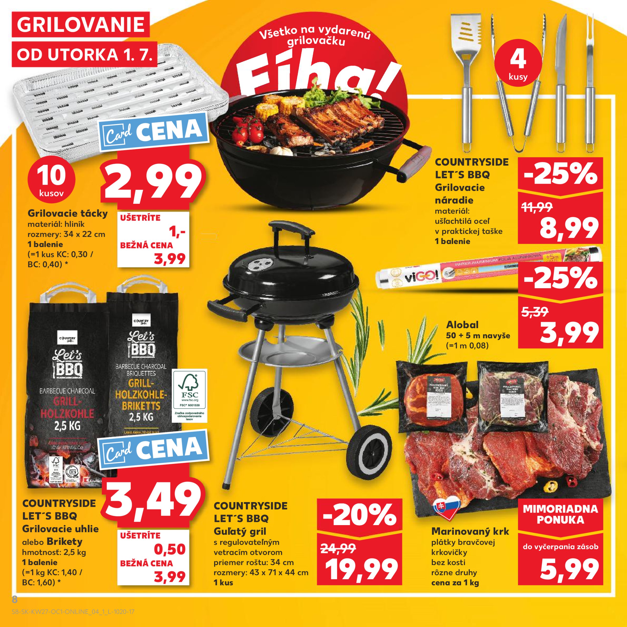 kaufland - Leták Kaufland - Rodinné Leto platný od 01.07. do 31.07. - page: 8