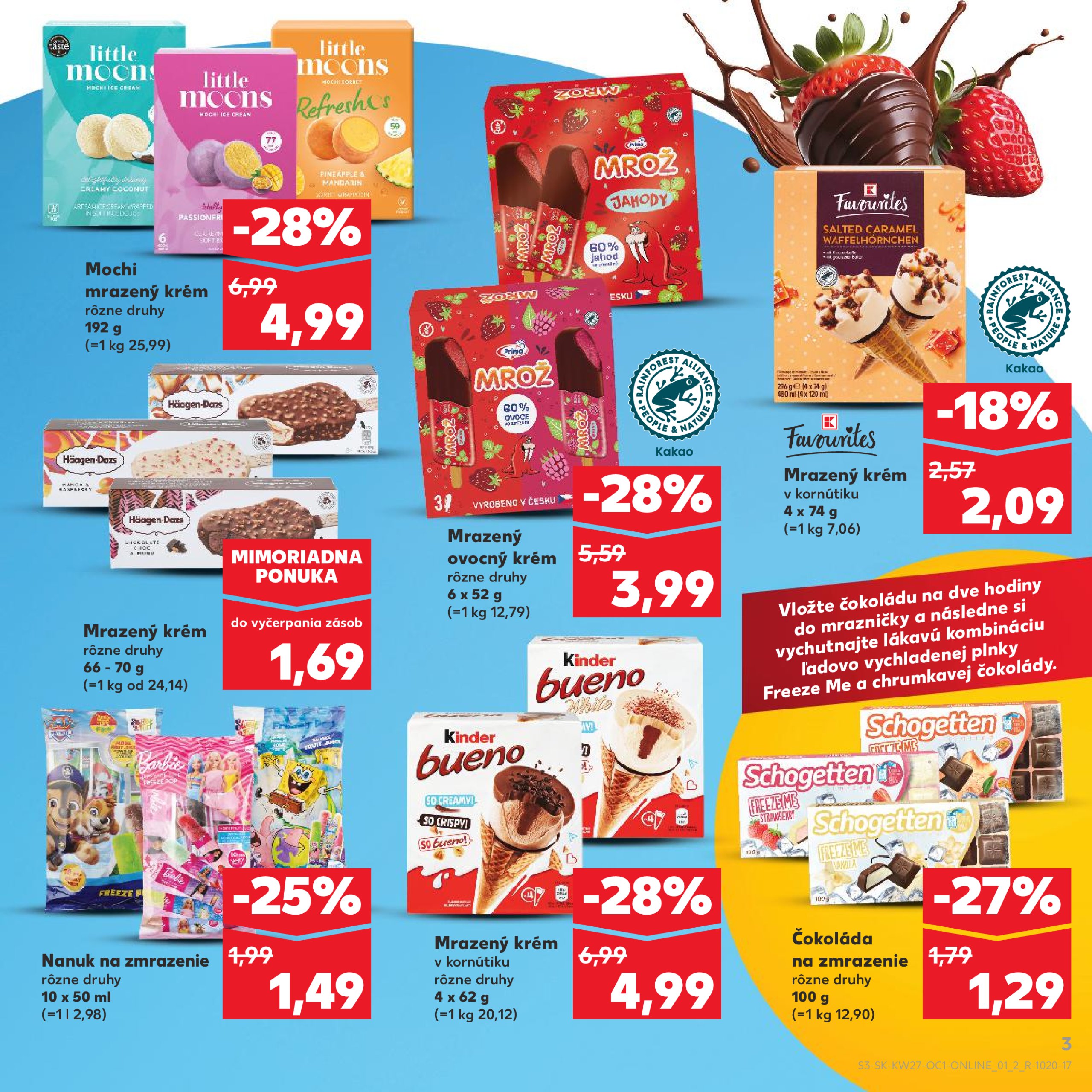 kaufland - Leták Kaufland - Rodinné Leto platný od 01.07. do 31.07. - page: 3