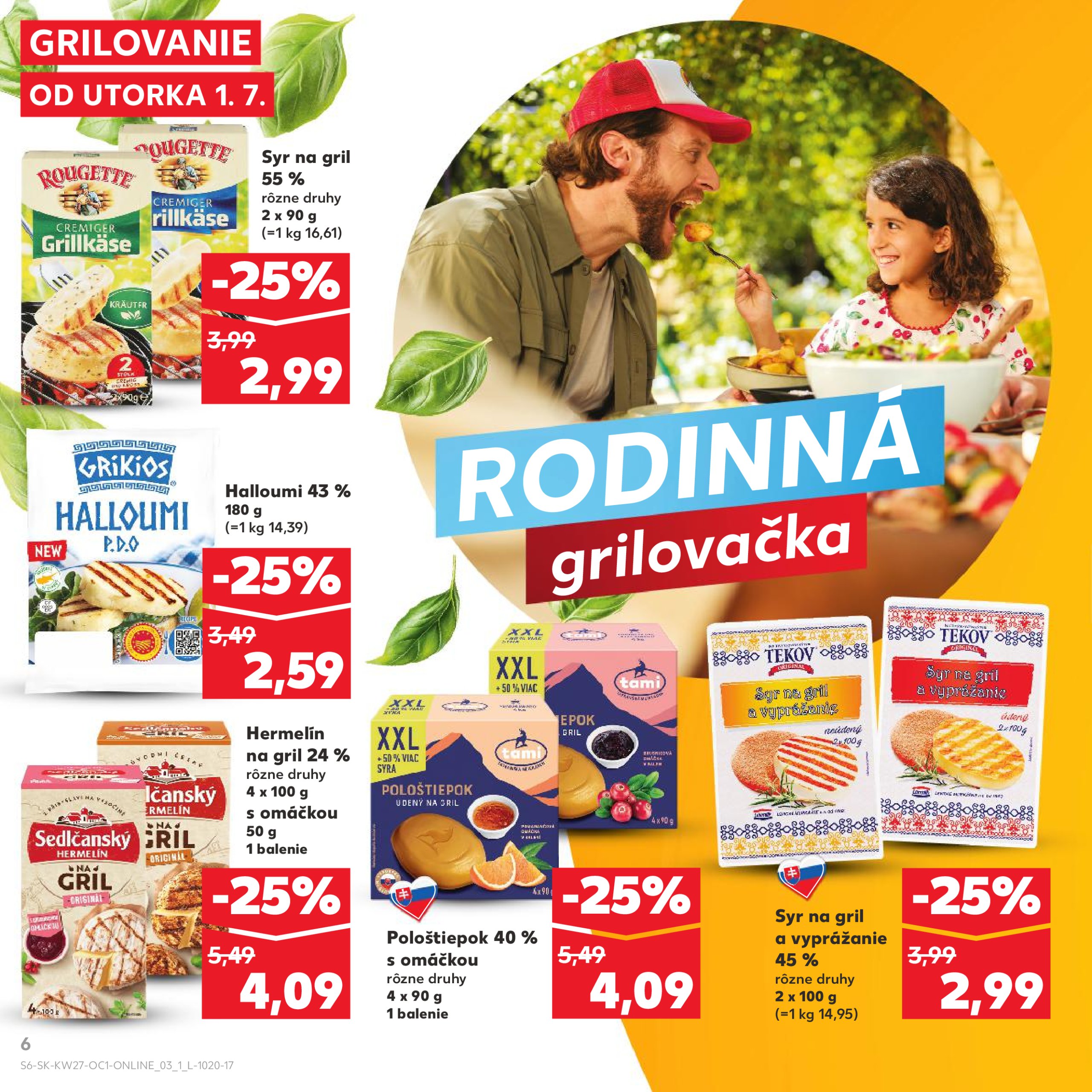 kaufland - Leták Kaufland - Rodinné Leto platný od 01.07. do 31.07. - page: 6