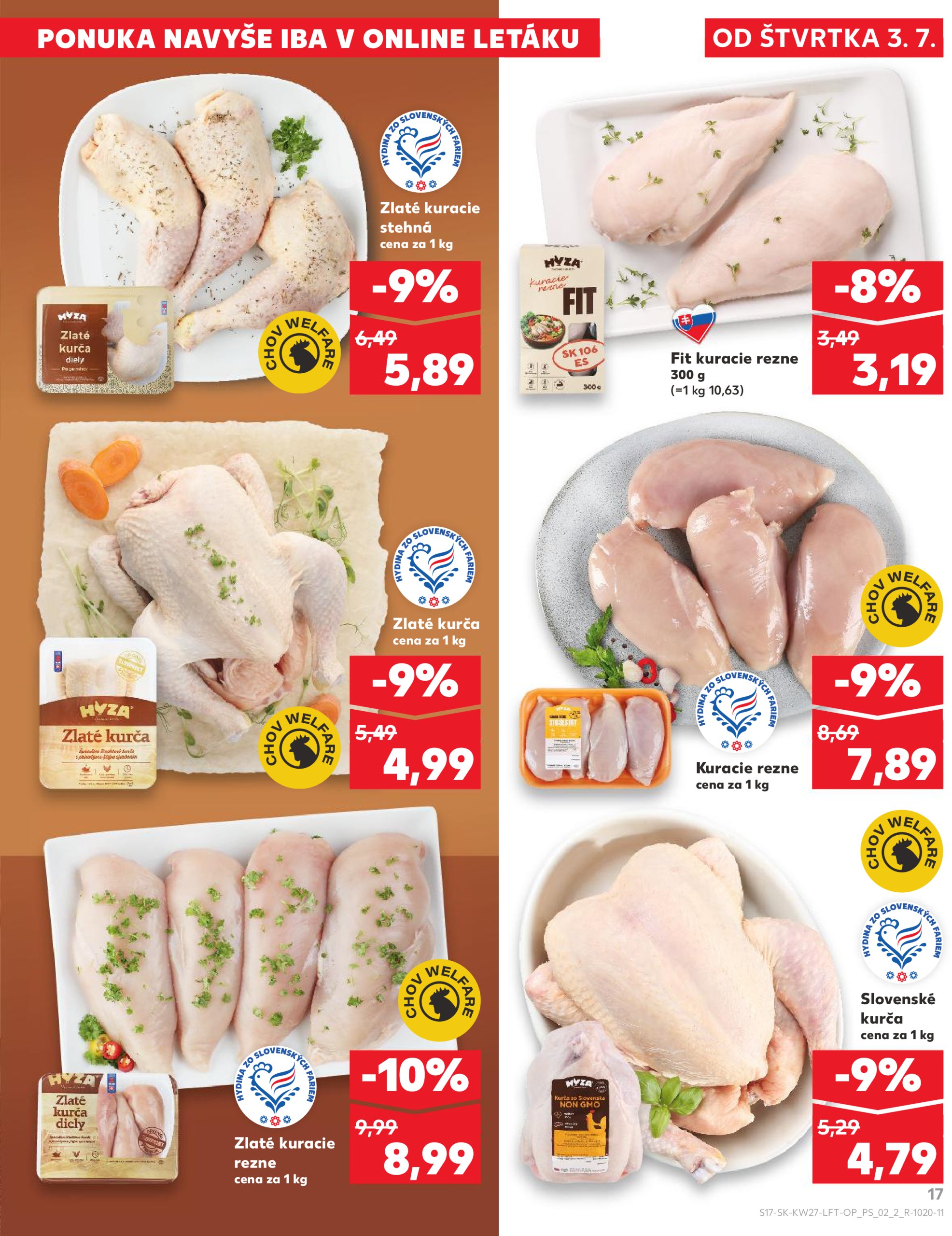 kaufland - Leták Kaufland platný od 03.07. do 09.07. - page: 17 kaufland - Leták Kaufland platný od 03.07. do 09.07. - page: 17