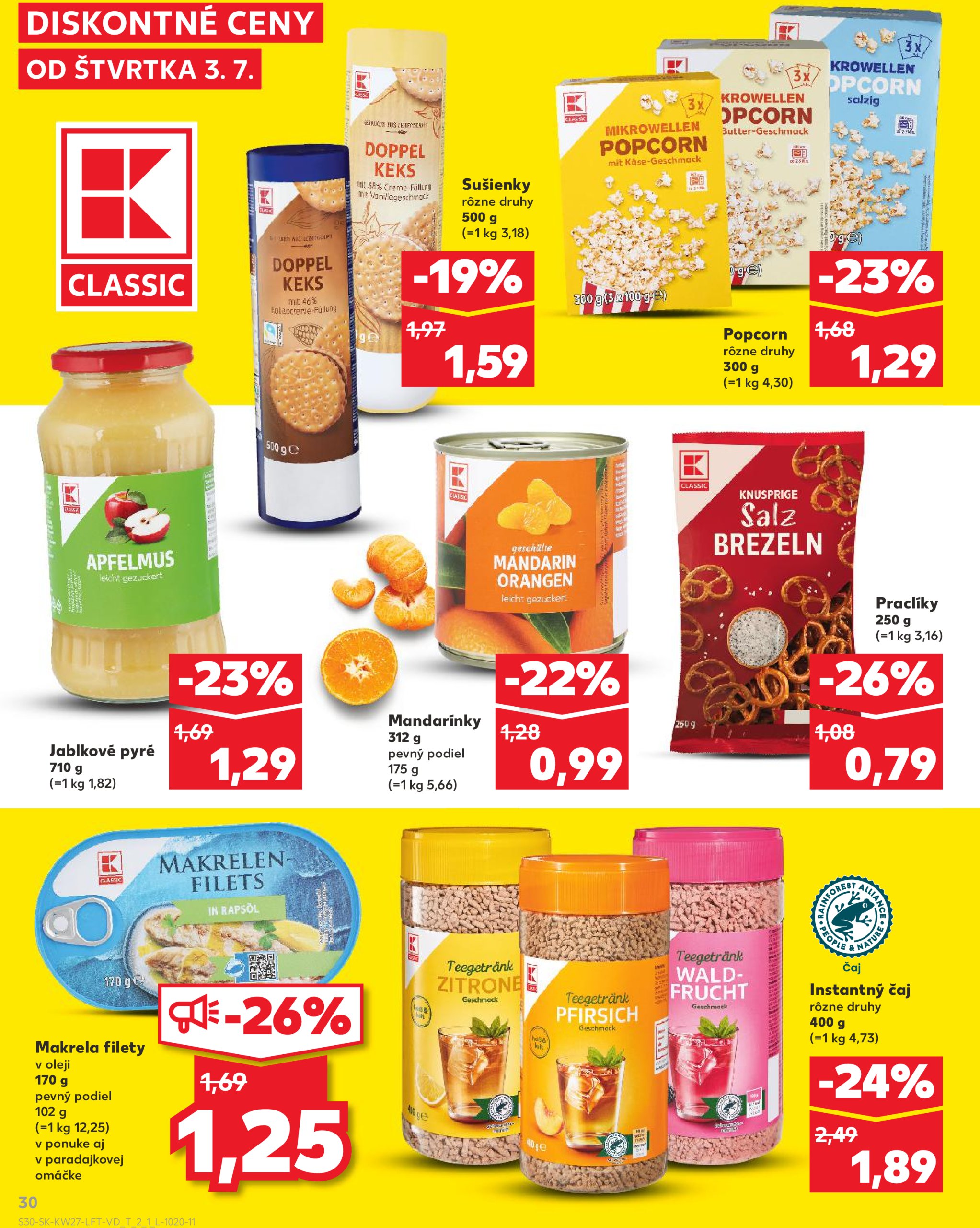 kaufland - Leták Kaufland platný od 03.07. do 09.07. - page: 30 kaufland - Leták Kaufland platný od 03.07. do 09.07. - page: 30