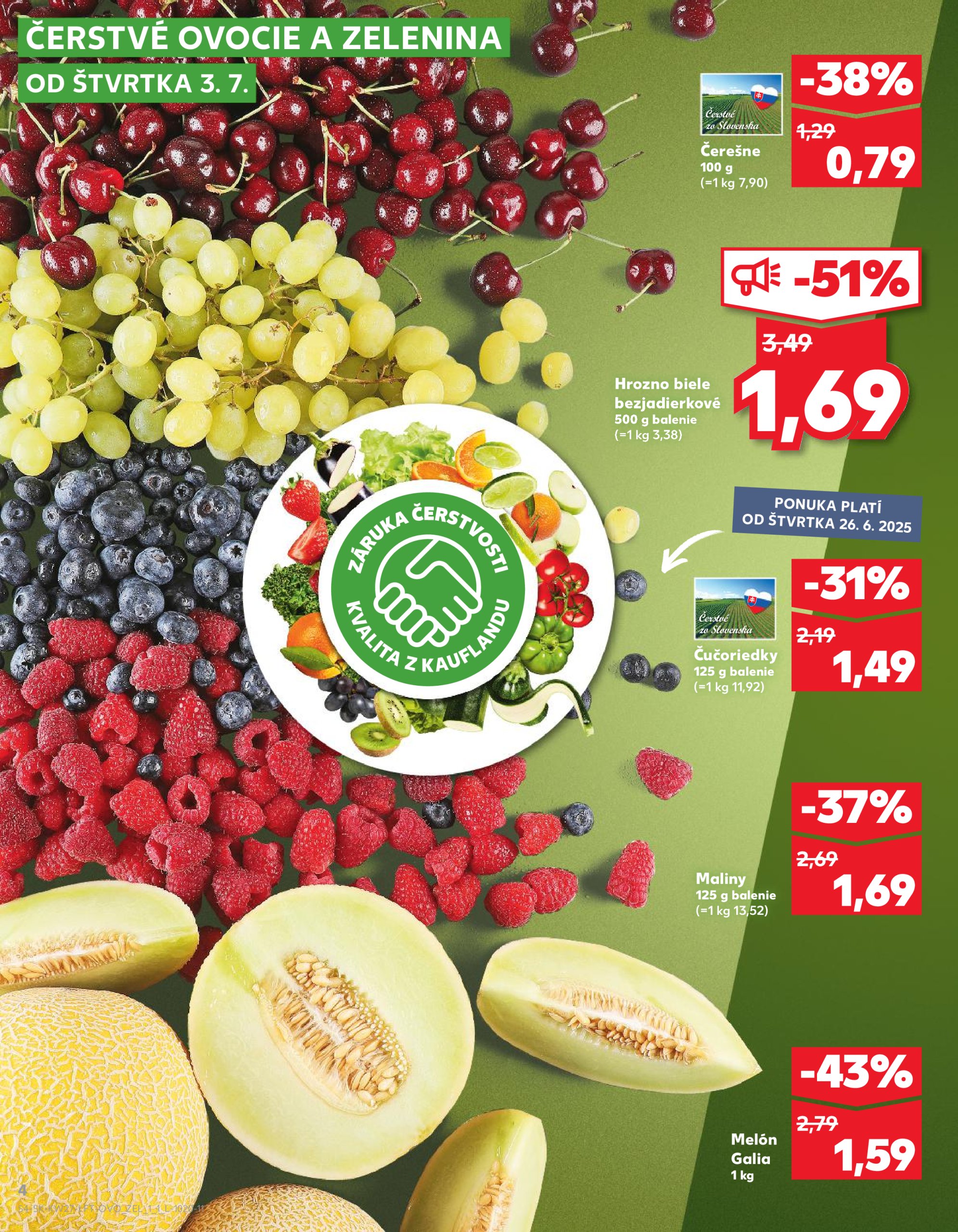 kaufland - Leták Kaufland platný od 03.07. do 09.07. - page: 4 kaufland - Leták Kaufland platný od 03.07. do 09.07. - page: 4