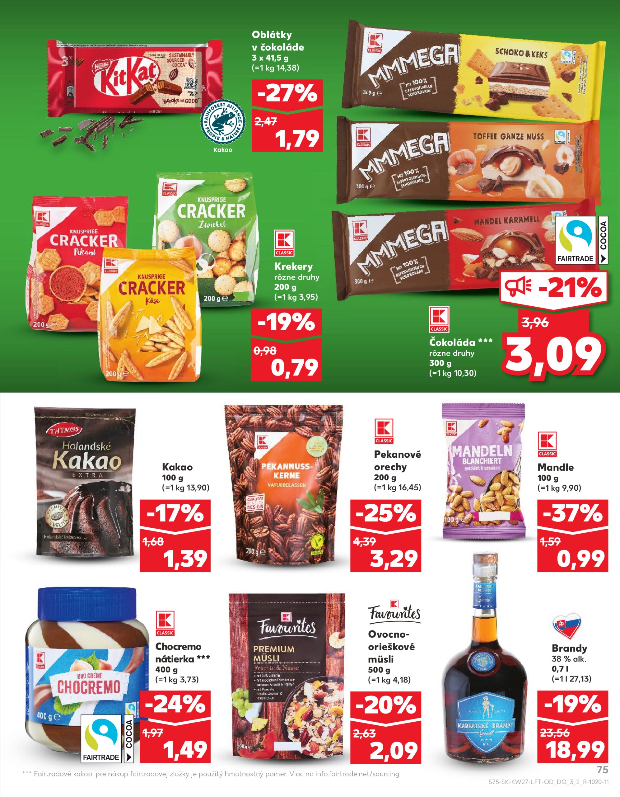 kaufland - Leták Kaufland platný od 03.07. do 09.07. - page: 75 kaufland - Leták Kaufland platný od 03.07. do 09.07. - page: 75