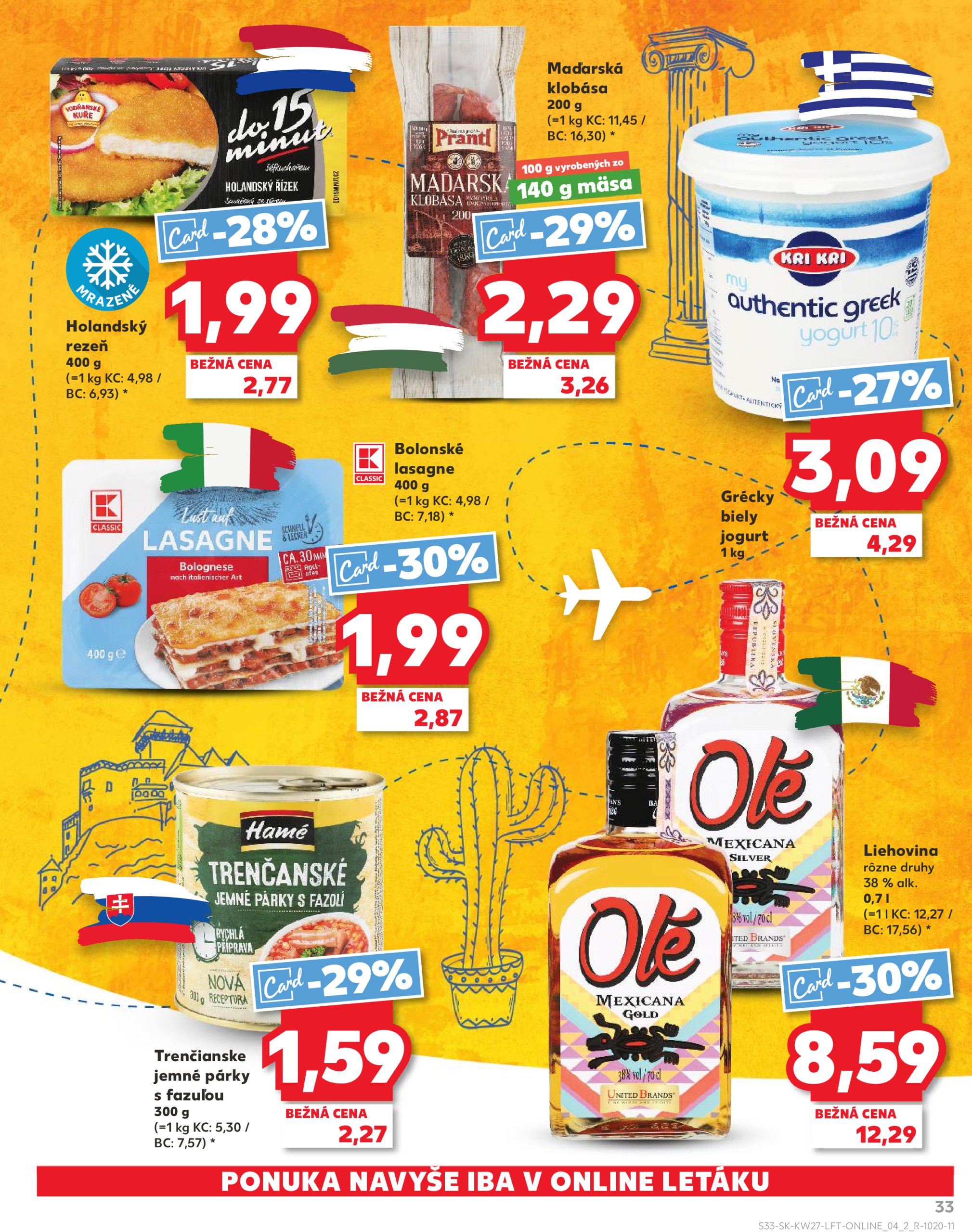 kaufland - Leták Kaufland platný od 03.07. do 09.07. - page: 33 kaufland - Leták Kaufland platný od 03.07. do 09.07. - page: 33