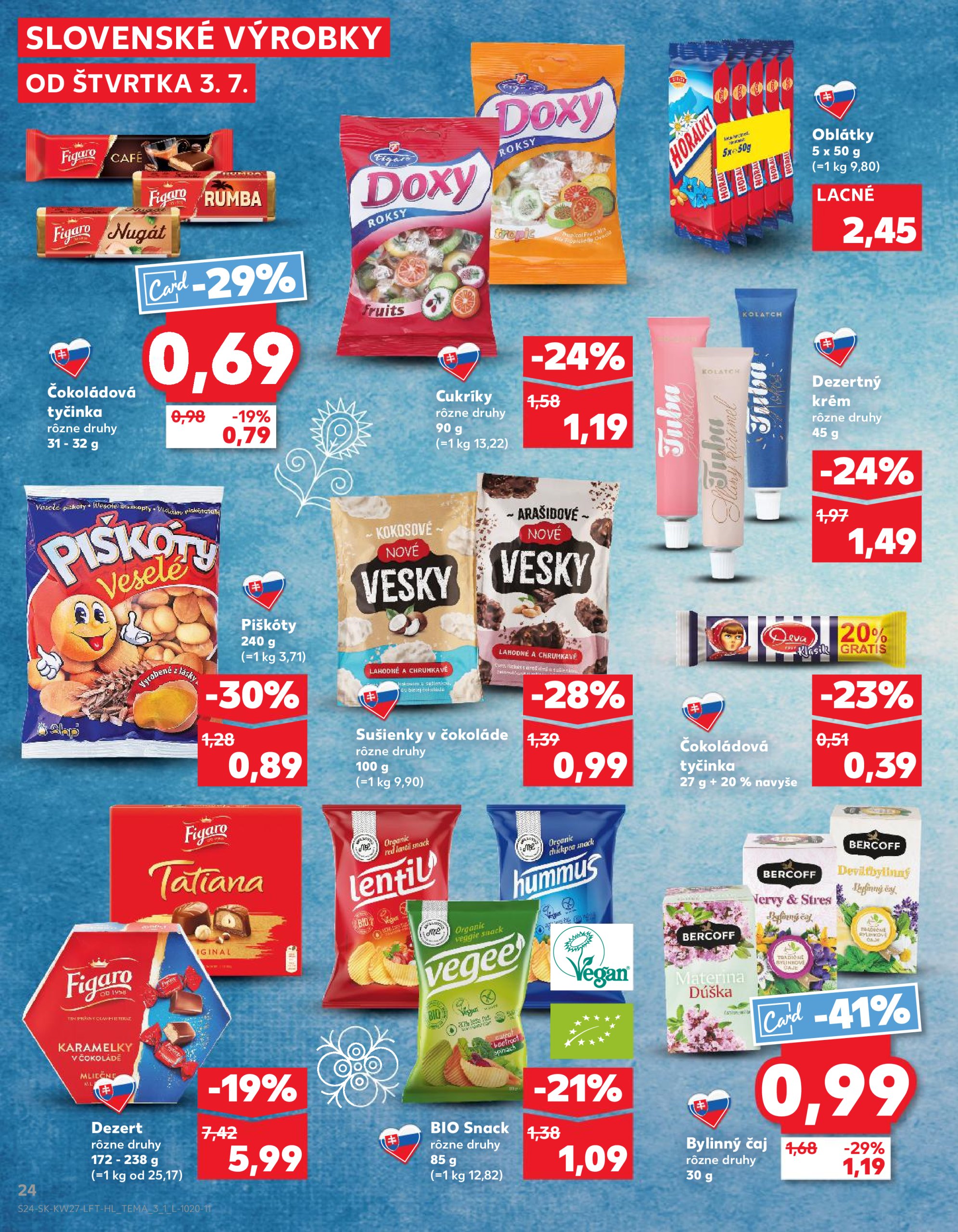 kaufland - Leták Kaufland platný od 03.07. do 09.07. - page: 24 kaufland - Leták Kaufland platný od 03.07. do 09.07. - page: 24