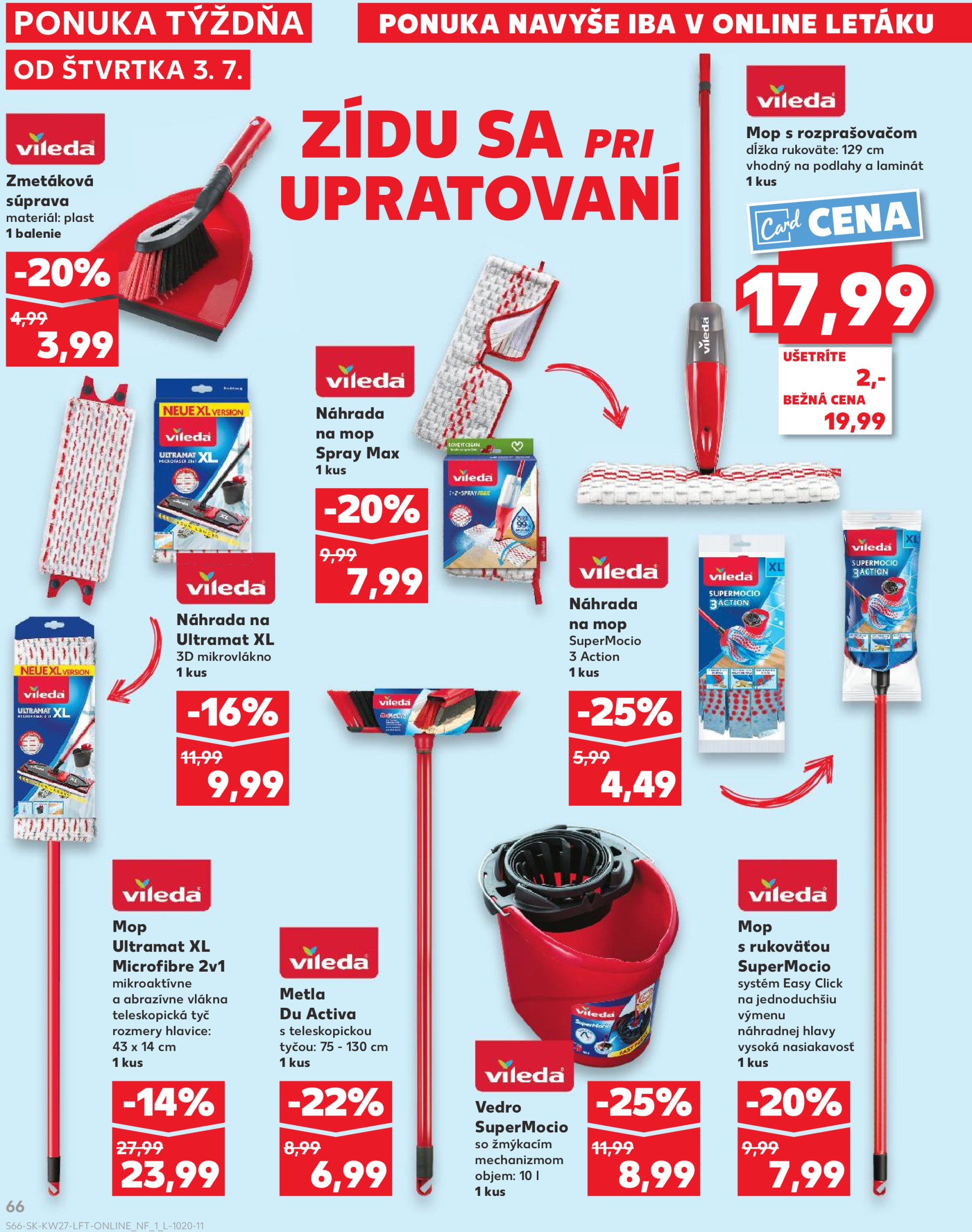 kaufland - Leták Kaufland platný od 03.07. do 09.07. - page: 66 kaufland - Leták Kaufland platný od 03.07. do 09.07. - page: 66