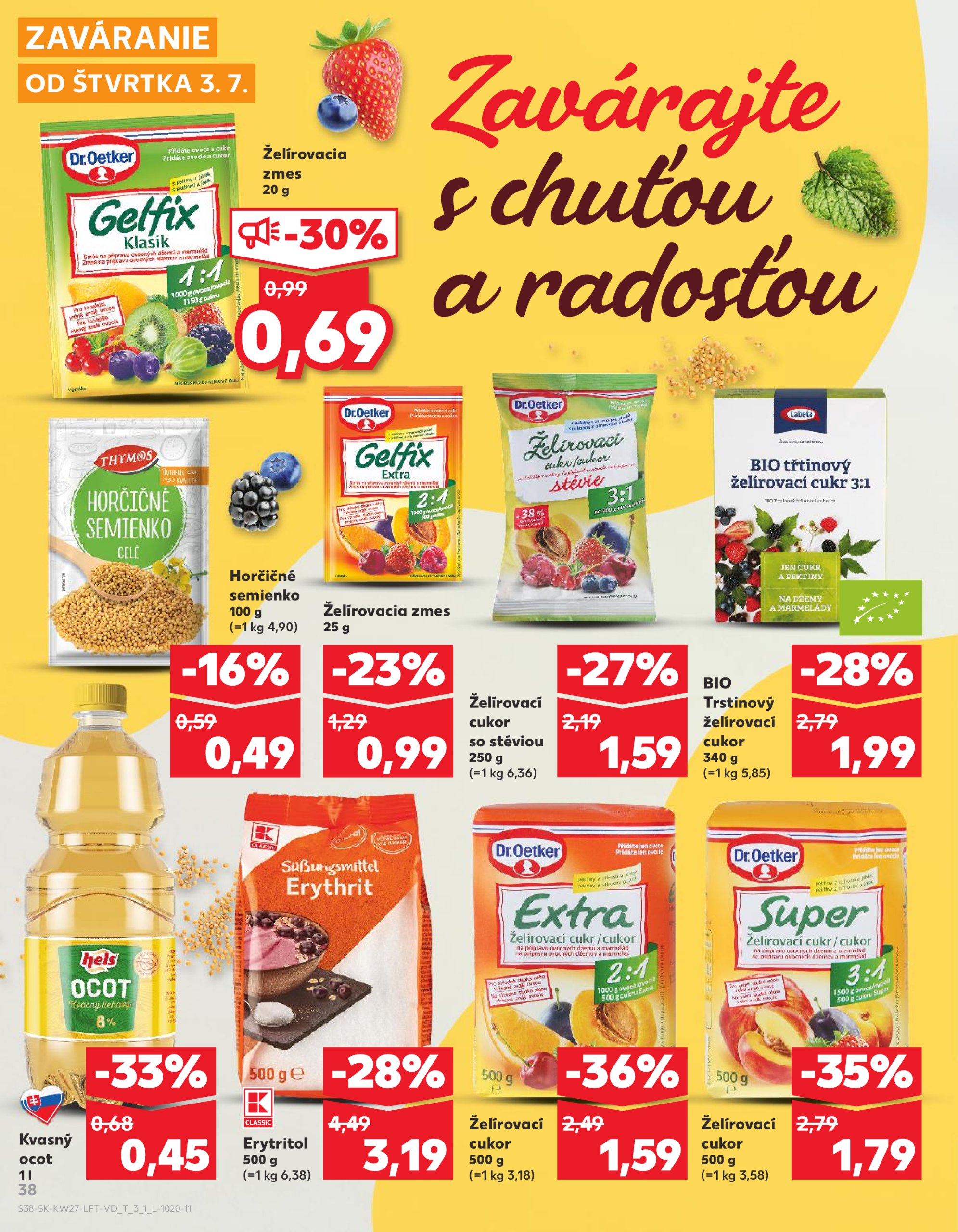 kaufland - Leták Kaufland platný od 03.07. do 09.07. - page: 38 kaufland - Leták Kaufland platný od 03.07. do 09.07. - page: 38