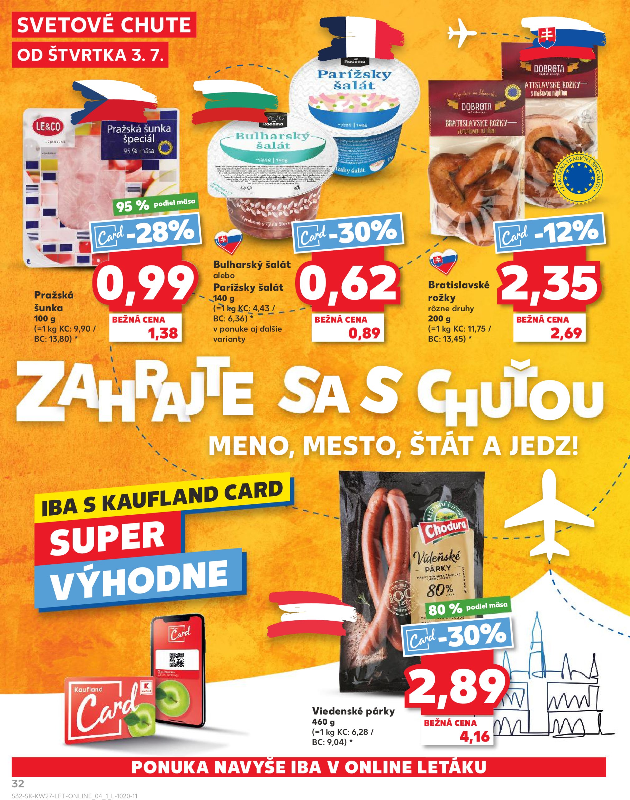 kaufland - Leták Kaufland platný od 03.07. do 09.07. - page: 32 kaufland - Leták Kaufland platný od 03.07. do 09.07. - page: 32