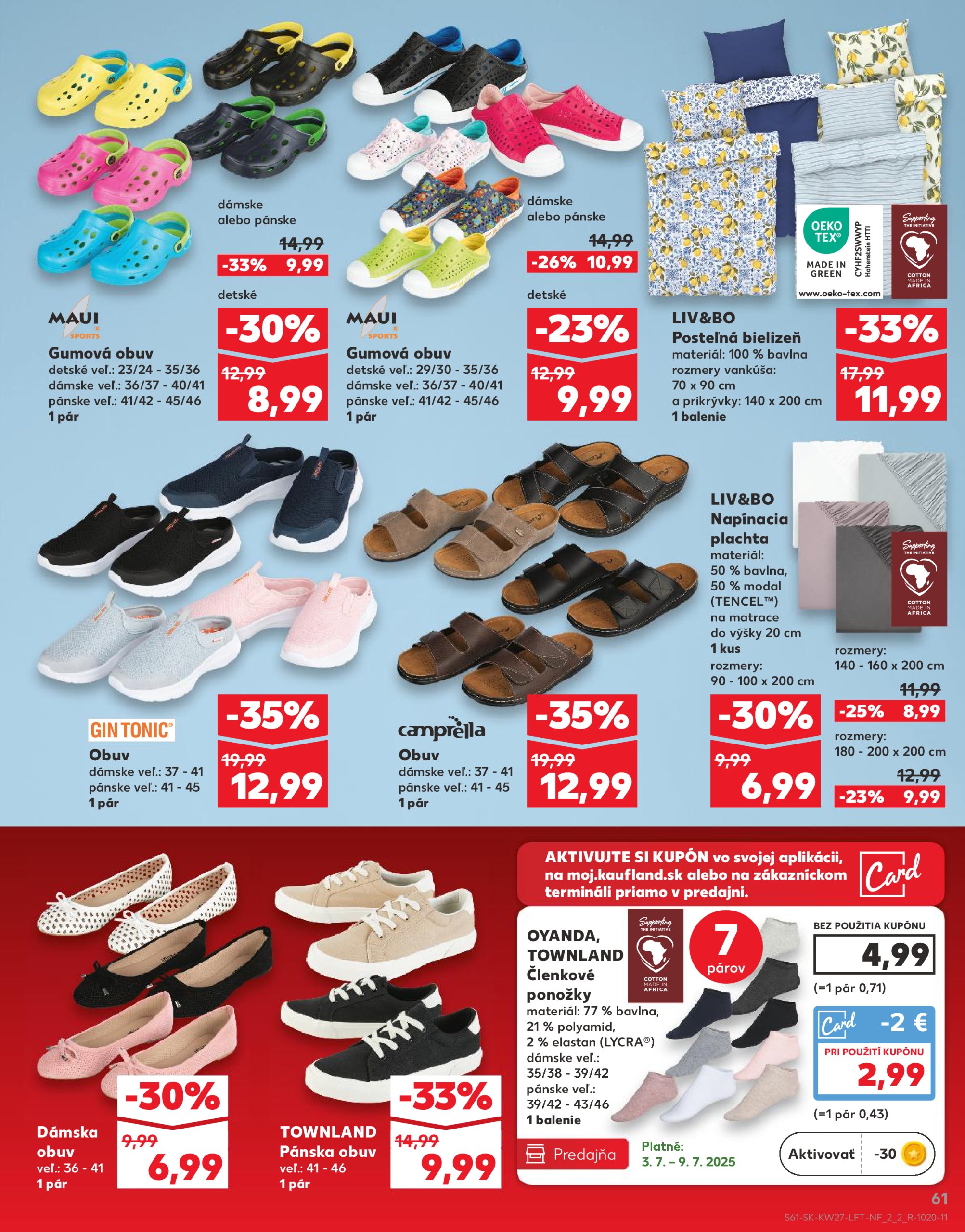 kaufland - Leták Kaufland platný od 03.07. do 09.07. - page: 61 kaufland - Leták Kaufland platný od 03.07. do 09.07. - page: 61