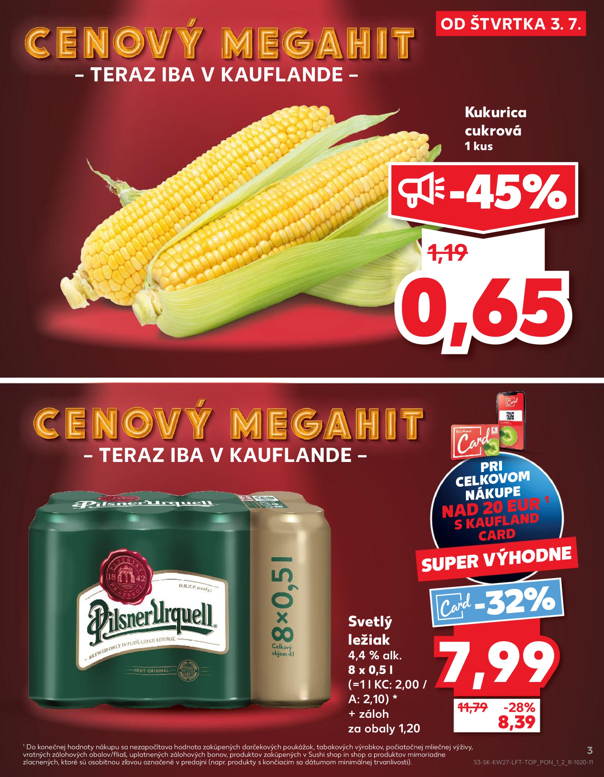kaufland - Leták Kaufland platný od 03.07. do 09.07. - page: 3 kaufland - Leták Kaufland platný od 03.07. do 09.07. - page: 3