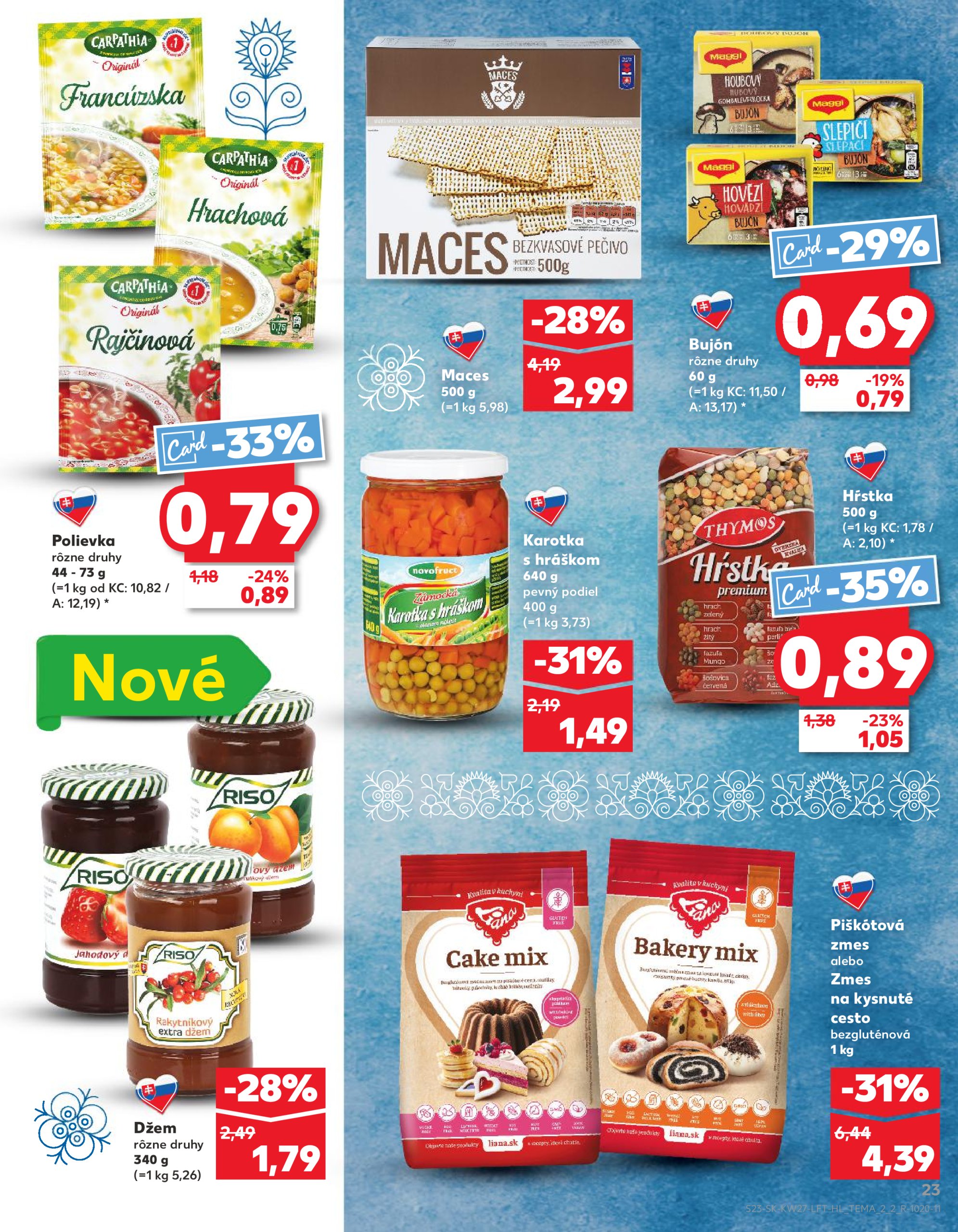 kaufland - Leták Kaufland platný od 03.07. do 09.07. - page: 23 kaufland - Leták Kaufland platný od 03.07. do 09.07. - page: 23