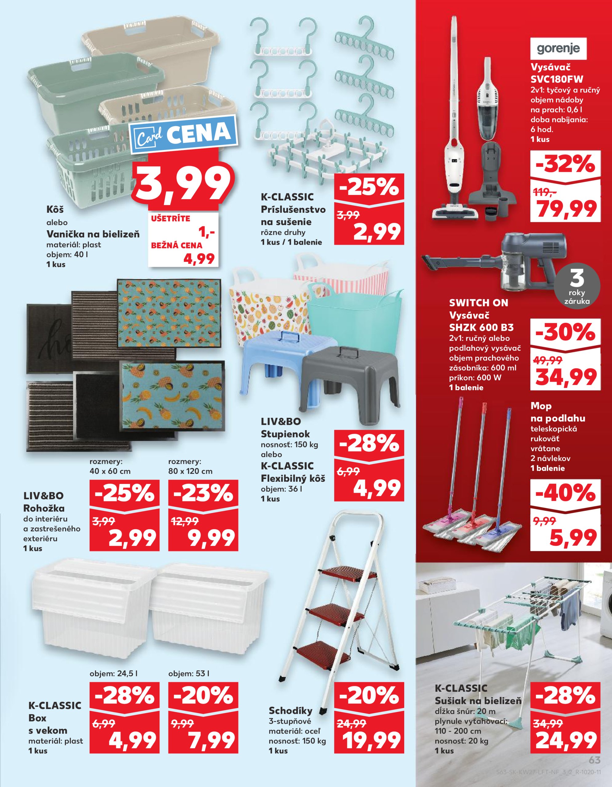 kaufland - Leták Kaufland platný od 03.07. do 09.07. - page: 63 kaufland - Leták Kaufland platný od 03.07. do 09.07. - page: 63