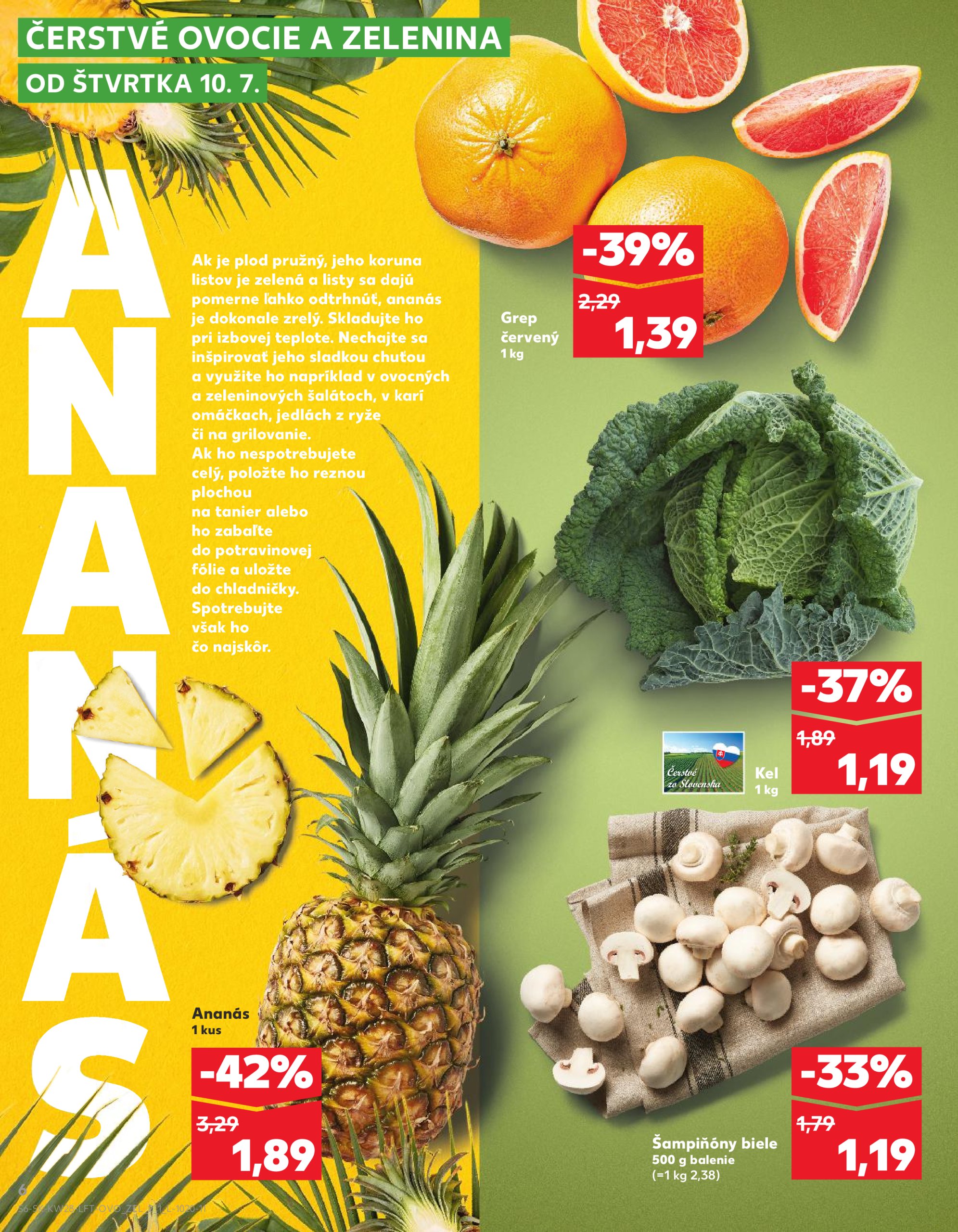 kaufland - Leták Kaufland platný od 10.07. do 16.07. - page: 6 kaufland - Leták Kaufland platný od 10.07. do 16.07. - page: 6