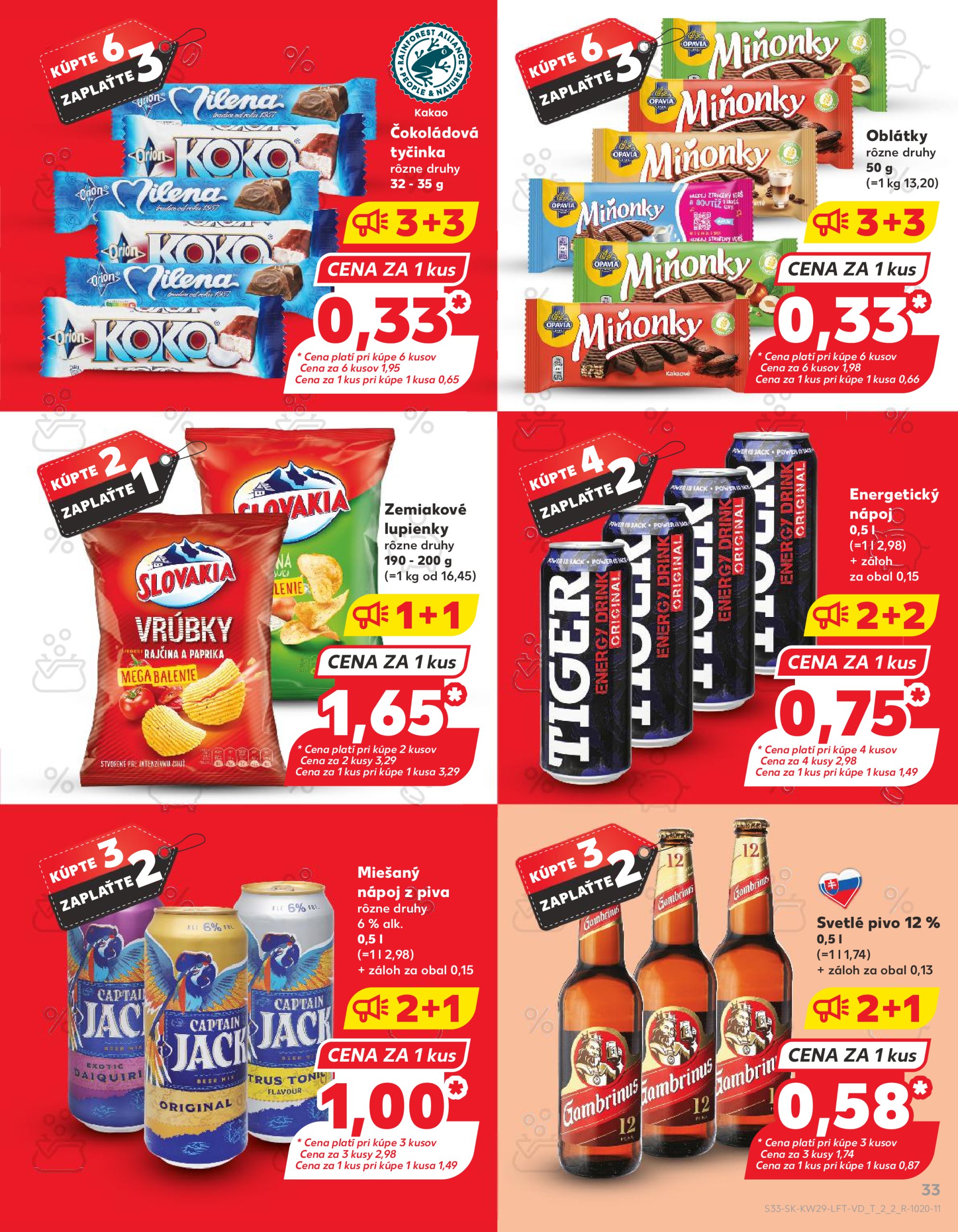 kaufland - Leták Kaufland platný od 17.07. do 23.07. - page: 33 kaufland - Leták Kaufland platný od 17.07. do 23.07. - page: 33