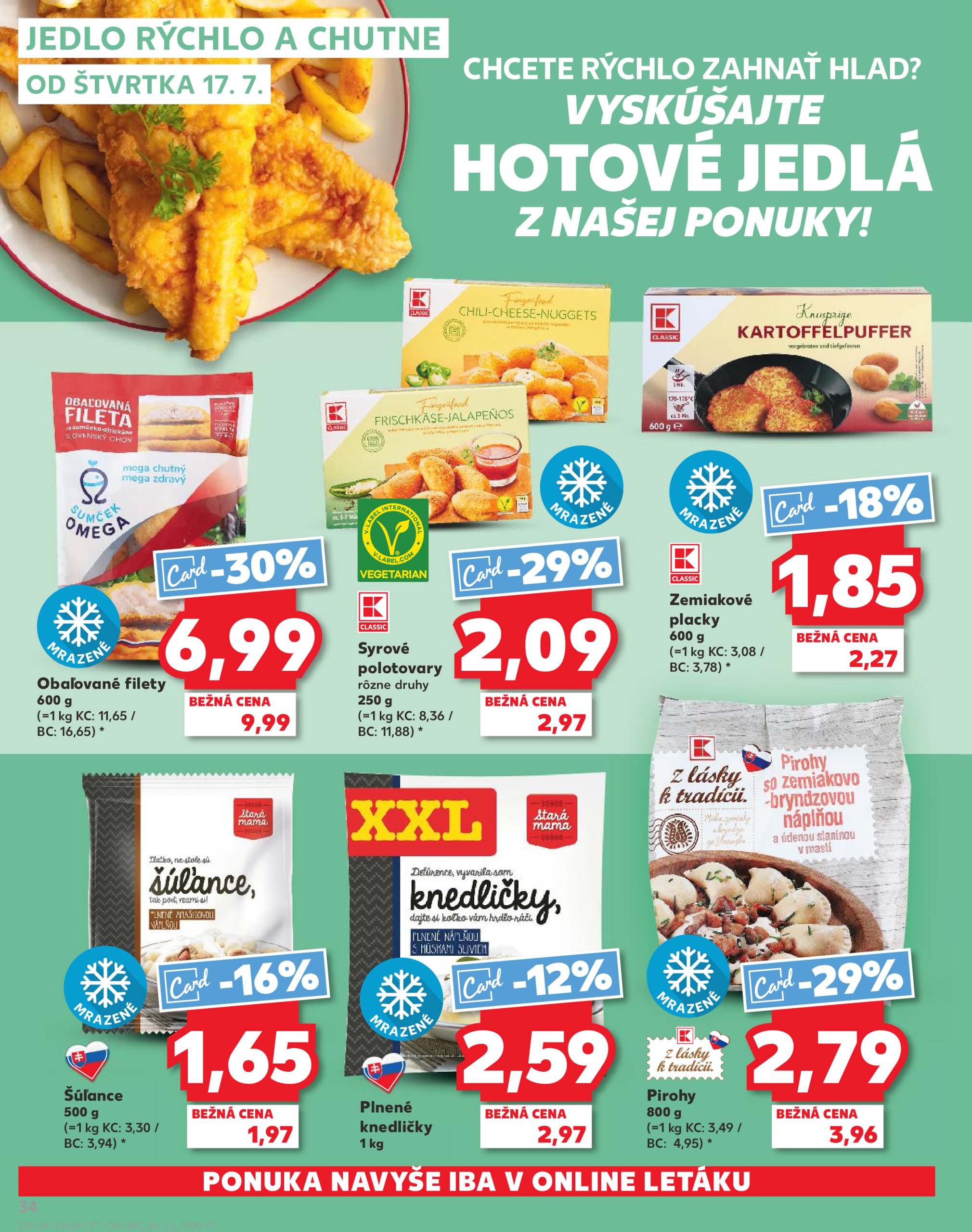 kaufland - Leták Kaufland platný od 17.07. do 23.07. - page: 34 kaufland - Leták Kaufland platný od 17.07. do 23.07. - page: 34