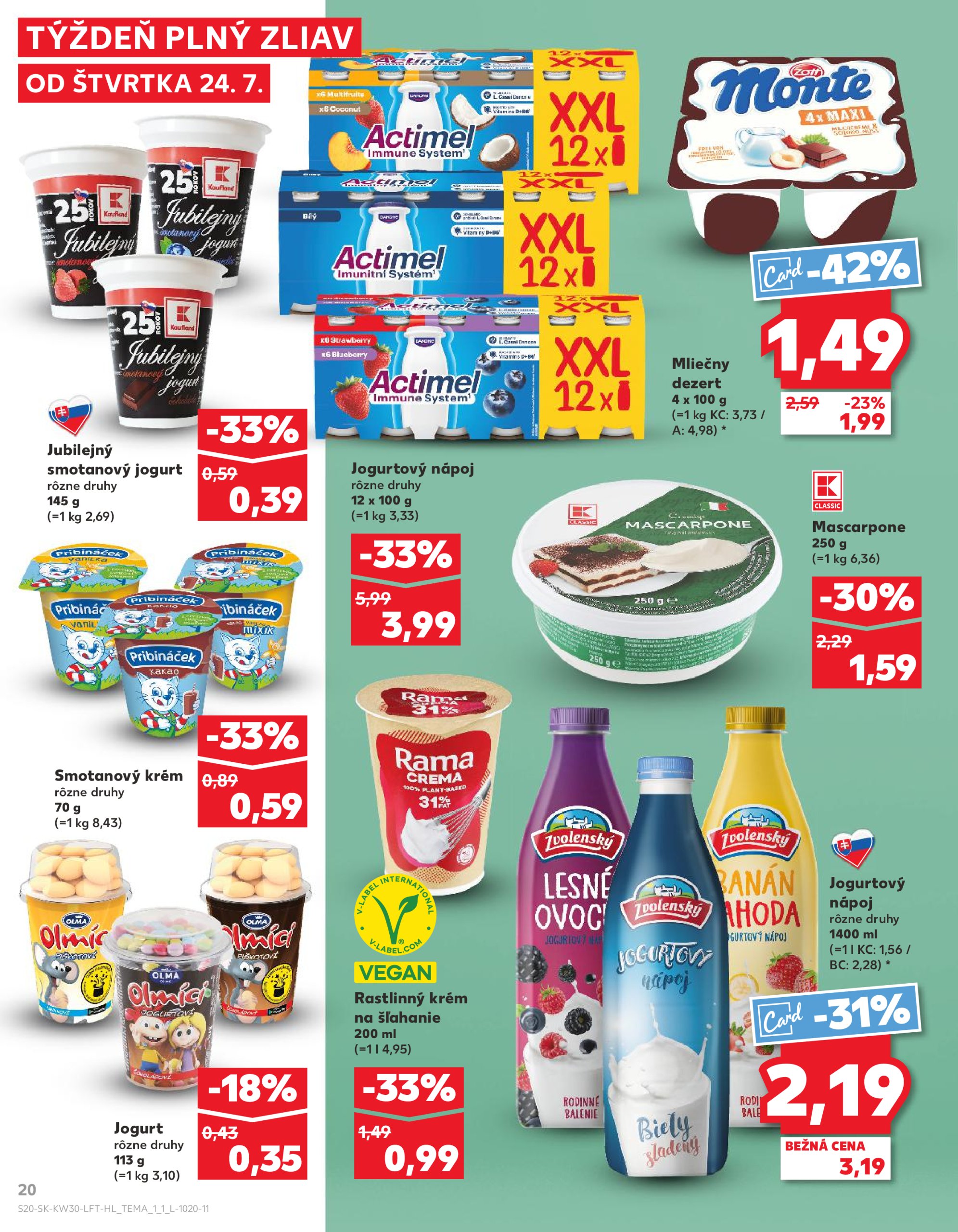 kaufland - Leták Kaufland platný od 24.07. do 30.07. - page: 20 kaufland - Leták Kaufland platný od 24.07. do 30.07. - page: 20