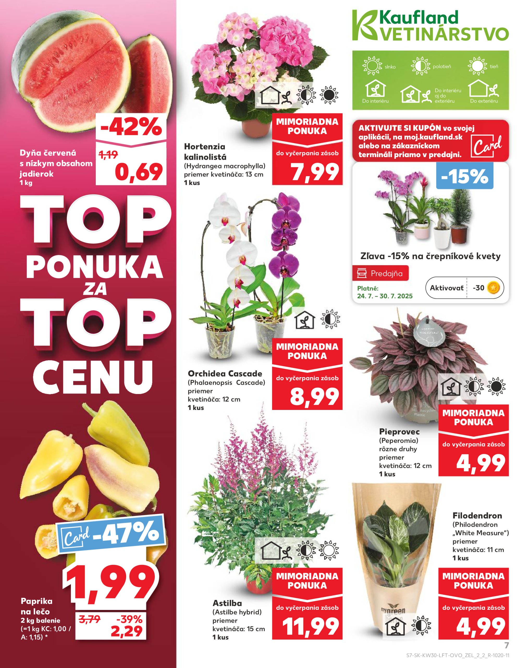 kaufland - Leták Kaufland platný od 24.07. do 30.07. - page: 7 kaufland - Leták Kaufland platný od 24.07. do 30.07. - page: 7