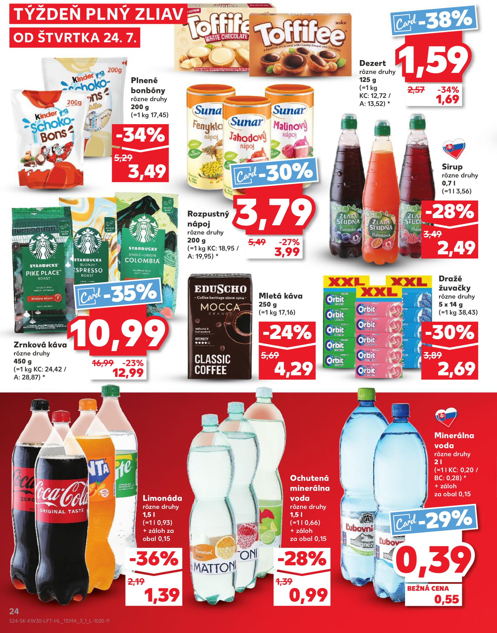 kaufland - Leták Kaufland platný od 24.07. do 30.07. - page: 24 kaufland - Leták Kaufland platný od 24.07. do 30.07. - page: 24