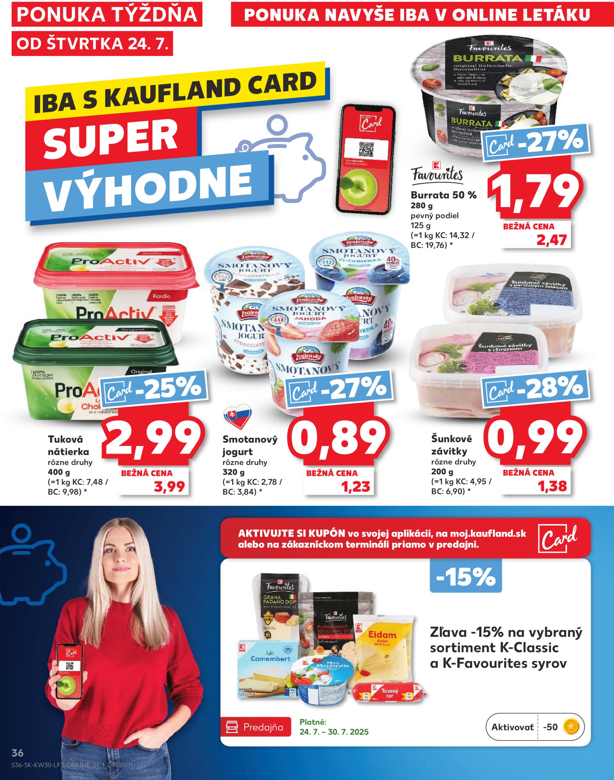 kaufland - Leták Kaufland platný od 24.07. do 30.07. - page: 36 kaufland - Leták Kaufland platný od 24.07. do 30.07. - page: 36