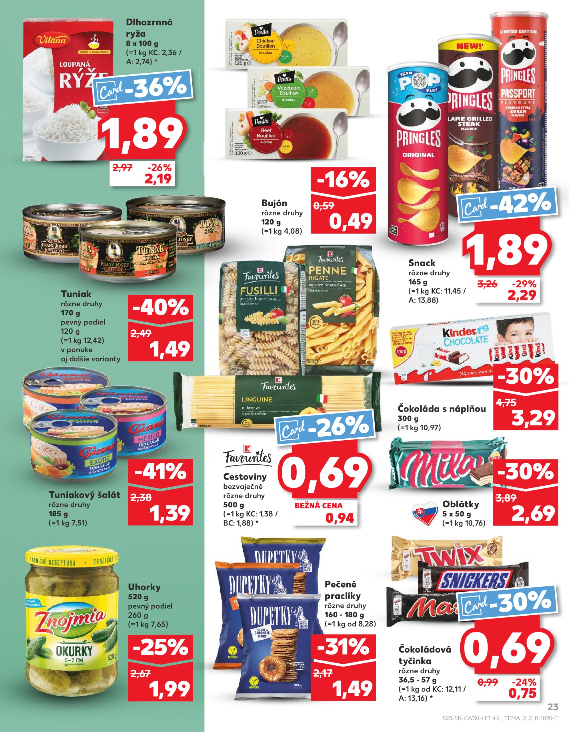 kaufland - Leták Kaufland platný od 24.07. do 30.07. - page: 23 kaufland - Leták Kaufland platný od 24.07. do 30.07. - page: 23
