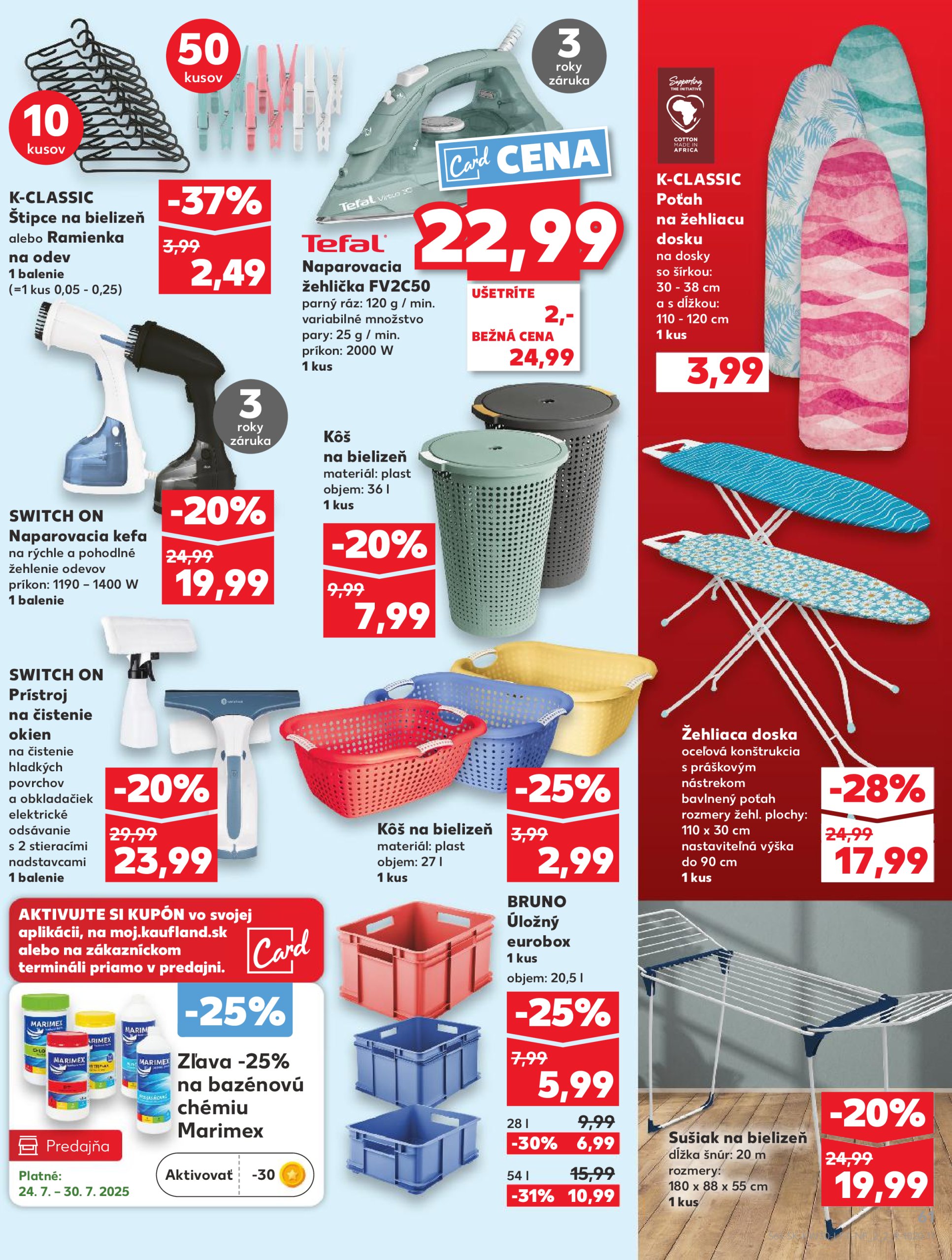 kaufland - Leták Kaufland platný od 24.07. do 30.07. - page: 61 kaufland - Leták Kaufland platný od 24.07. do 30.07. - page: 61