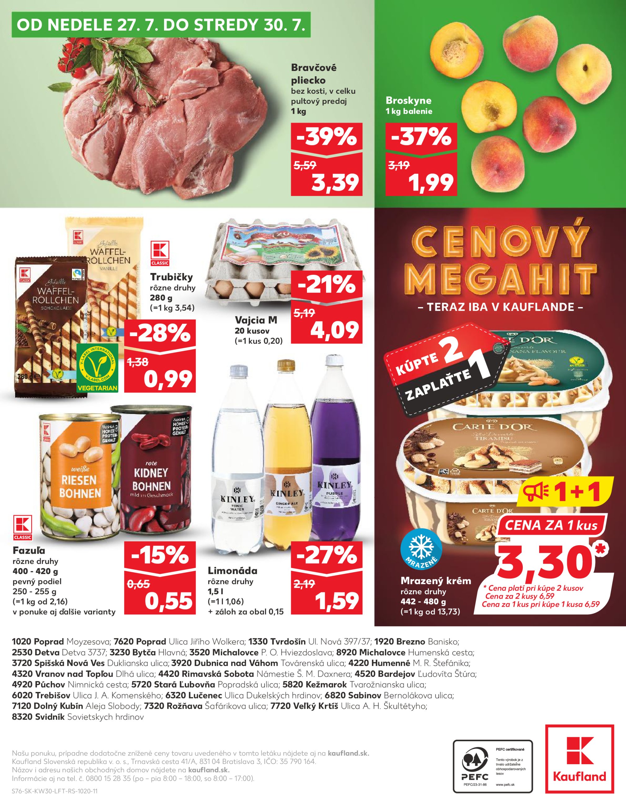 kaufland - Leták Kaufland platný od 24.07. do 30.07. - page: 76 kaufland - Leták Kaufland platný od 24.07. do 30.07. - page: 76