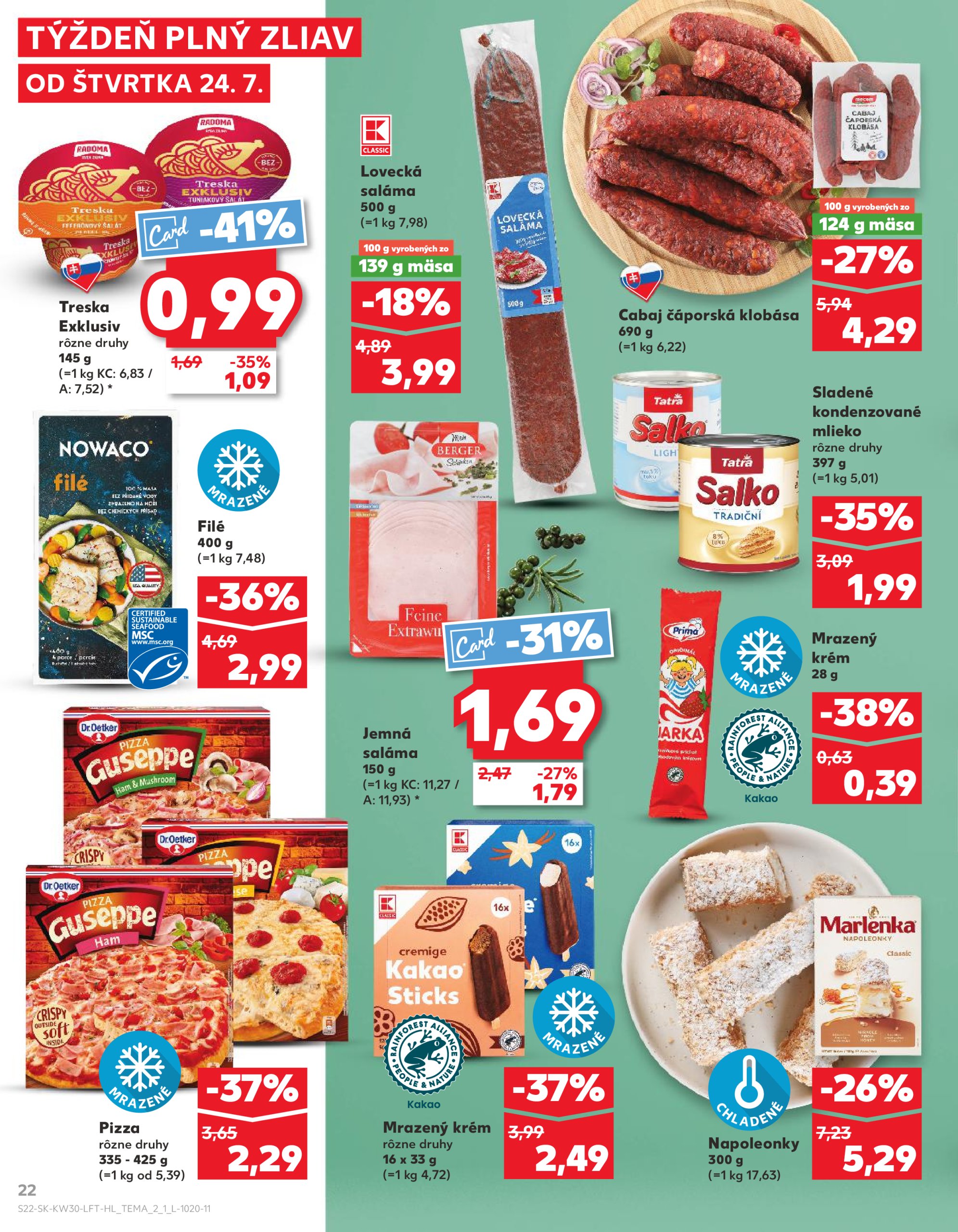 kaufland - Leták Kaufland platný od 24.07. do 30.07. - page: 22 kaufland - Leták Kaufland platný od 24.07. do 30.07. - page: 22