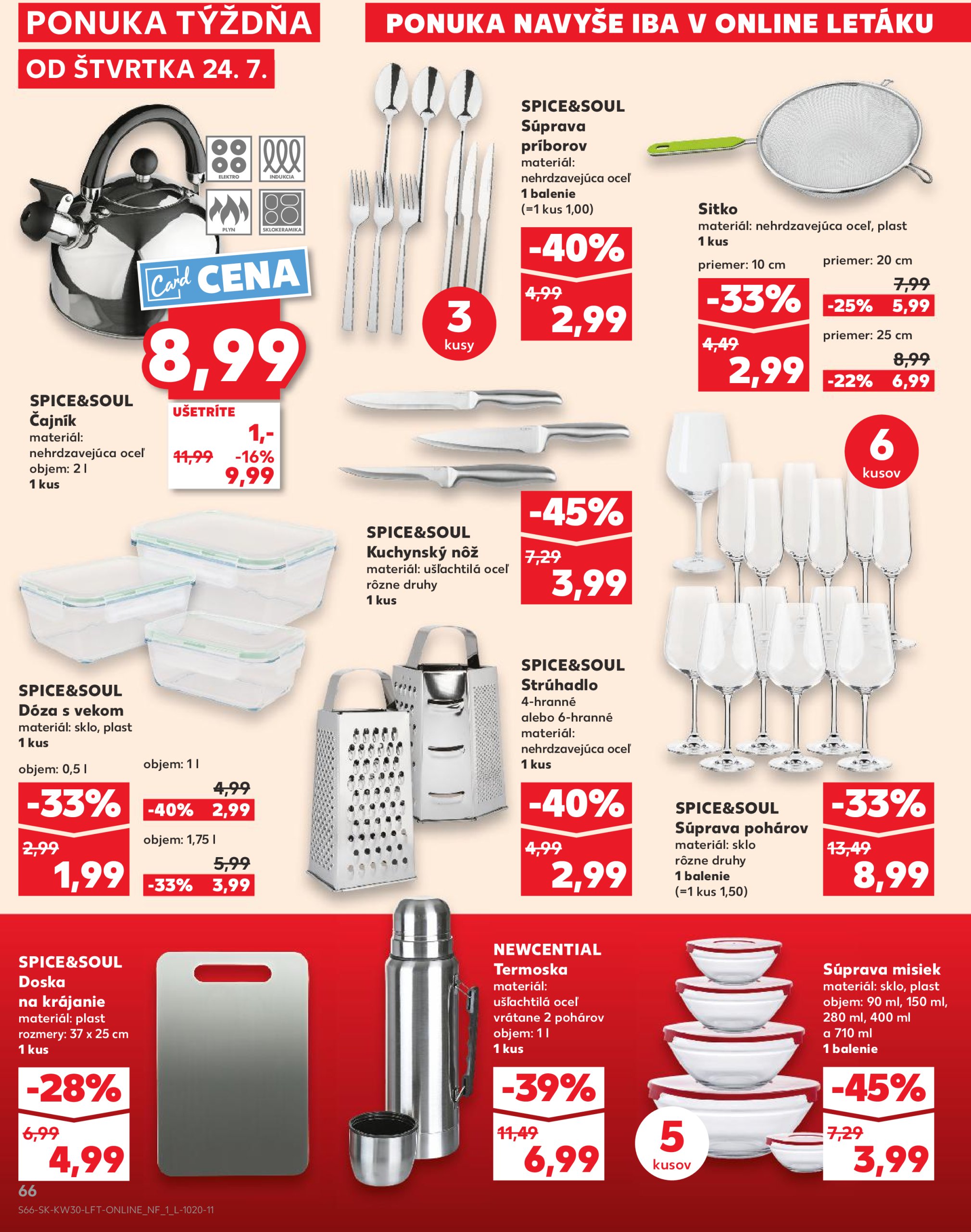 kaufland - Leták Kaufland platný od 24.07. do 30.07. - page: 66 kaufland - Leták Kaufland platný od 24.07. do 30.07. - page: 66