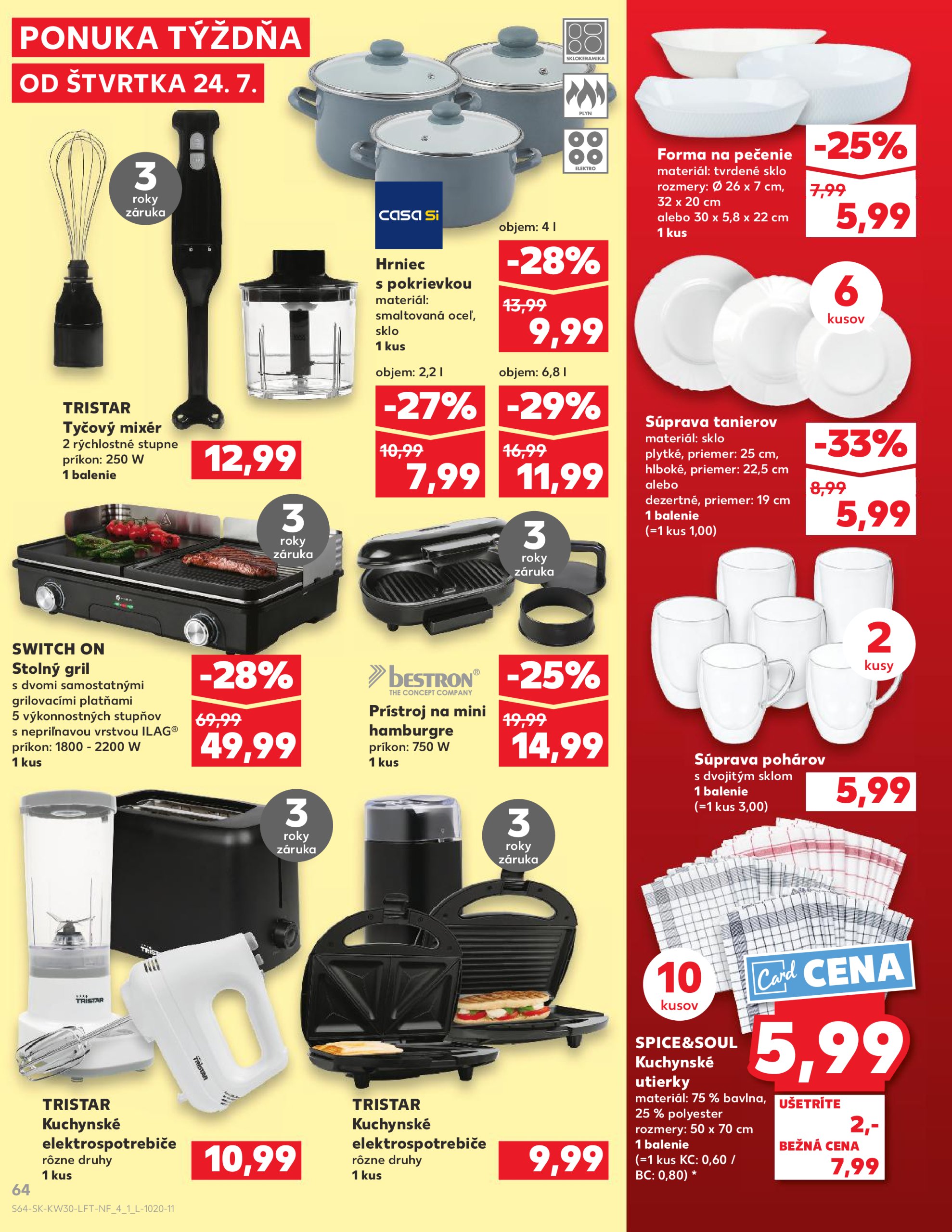 kaufland - Leták Kaufland platný od 24.07. do 30.07. - page: 64 kaufland - Leták Kaufland platný od 24.07. do 30.07. - page: 64