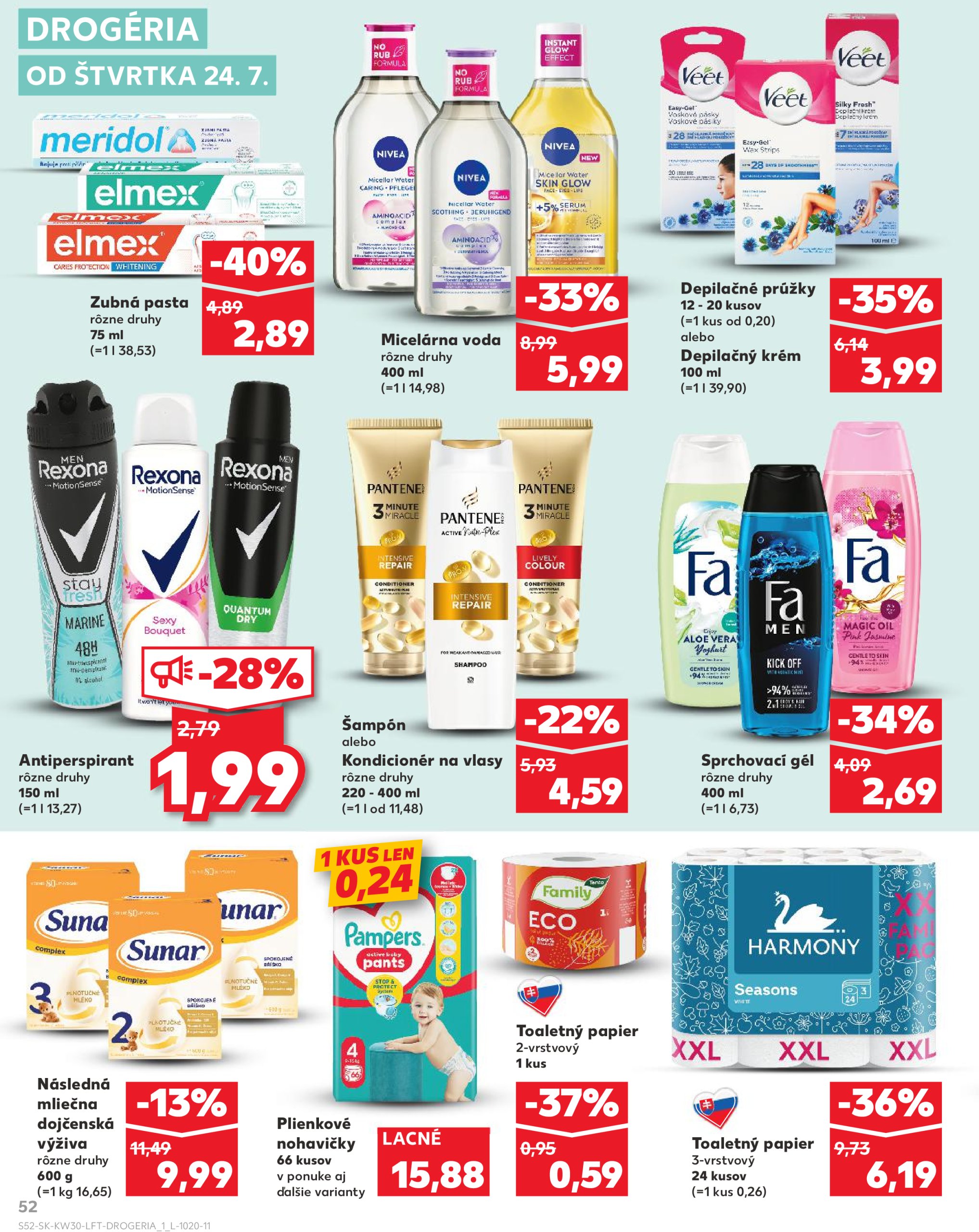kaufland - Leták Kaufland platný od 24.07. do 30.07. - page: 52 kaufland - Leták Kaufland platný od 24.07. do 30.07. - page: 52