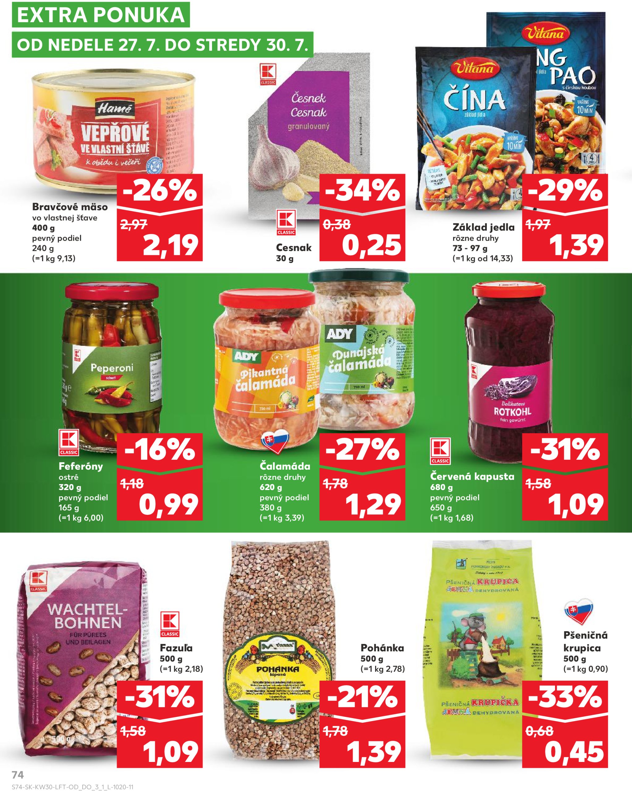 kaufland - Leták Kaufland platný od 24.07. do 30.07. - page: 74 kaufland - Leták Kaufland platný od 24.07. do 30.07. - page: 74