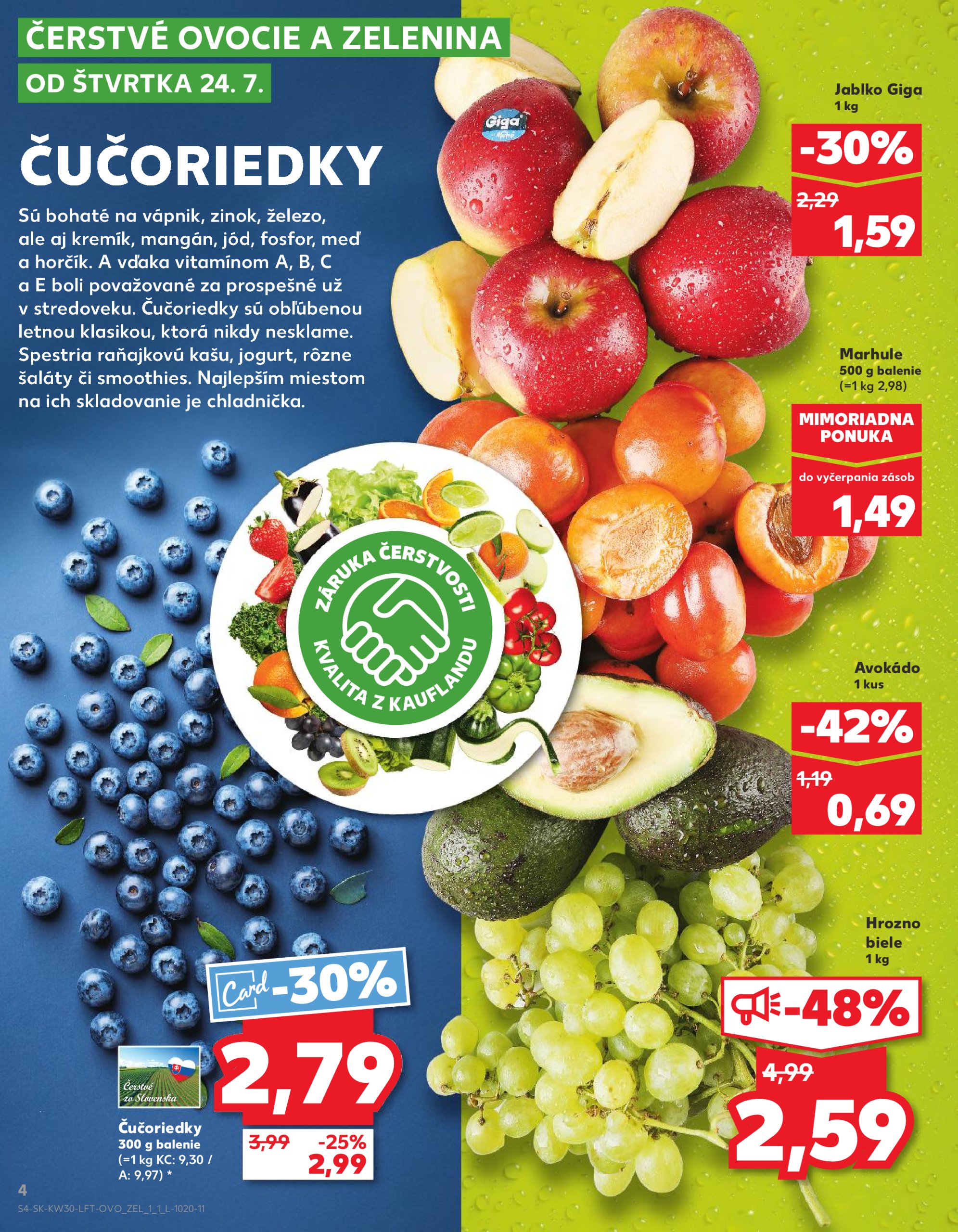 kaufland - Leták Kaufland platný od 24.07. do 30.07. - page: 4 kaufland - Leták Kaufland platný od 24.07. do 30.07. - page: 4