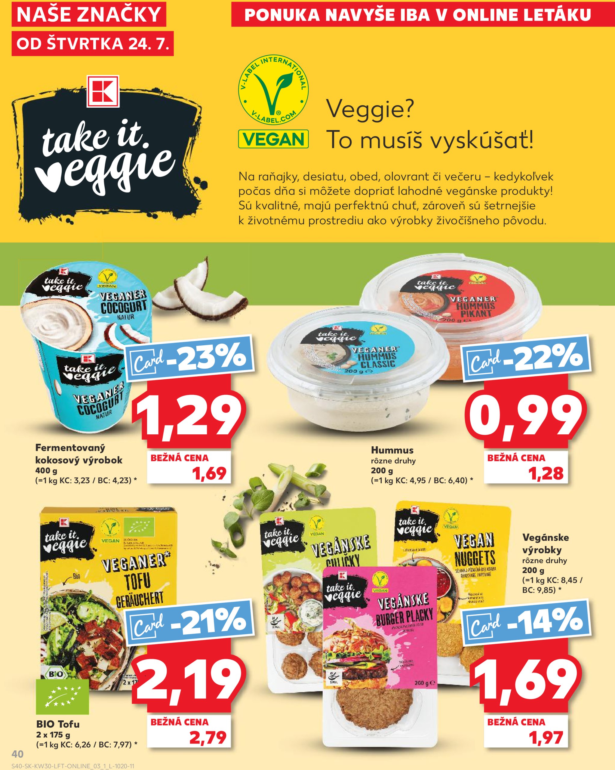 kaufland - Leták Kaufland platný od 24.07. do 30.07. - page: 40 kaufland - Leták Kaufland platný od 24.07. do 30.07. - page: 40