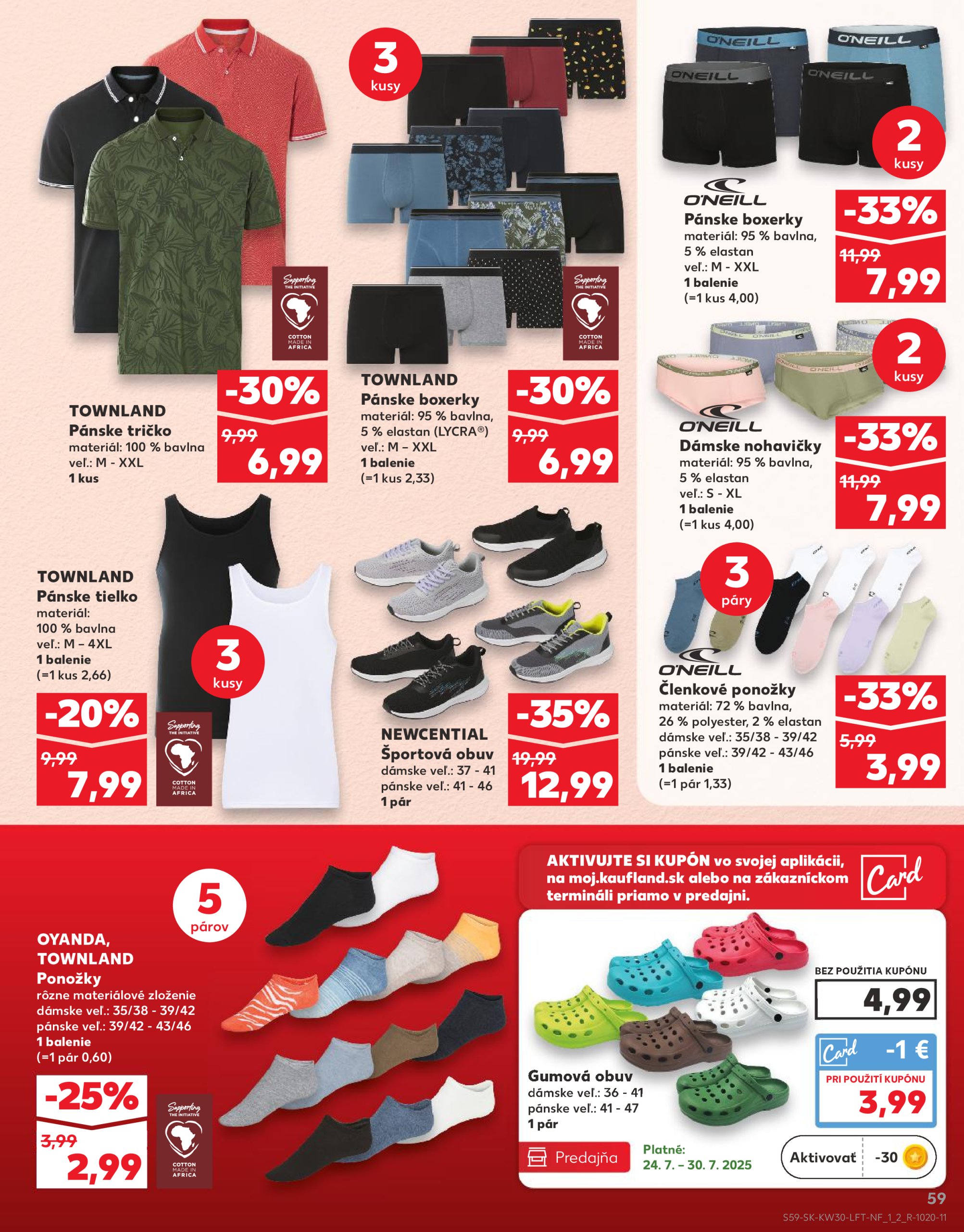 kaufland - Leták Kaufland platný od 24.07. do 30.07. - page: 59 kaufland - Leták Kaufland platný od 24.07. do 30.07. - page: 59