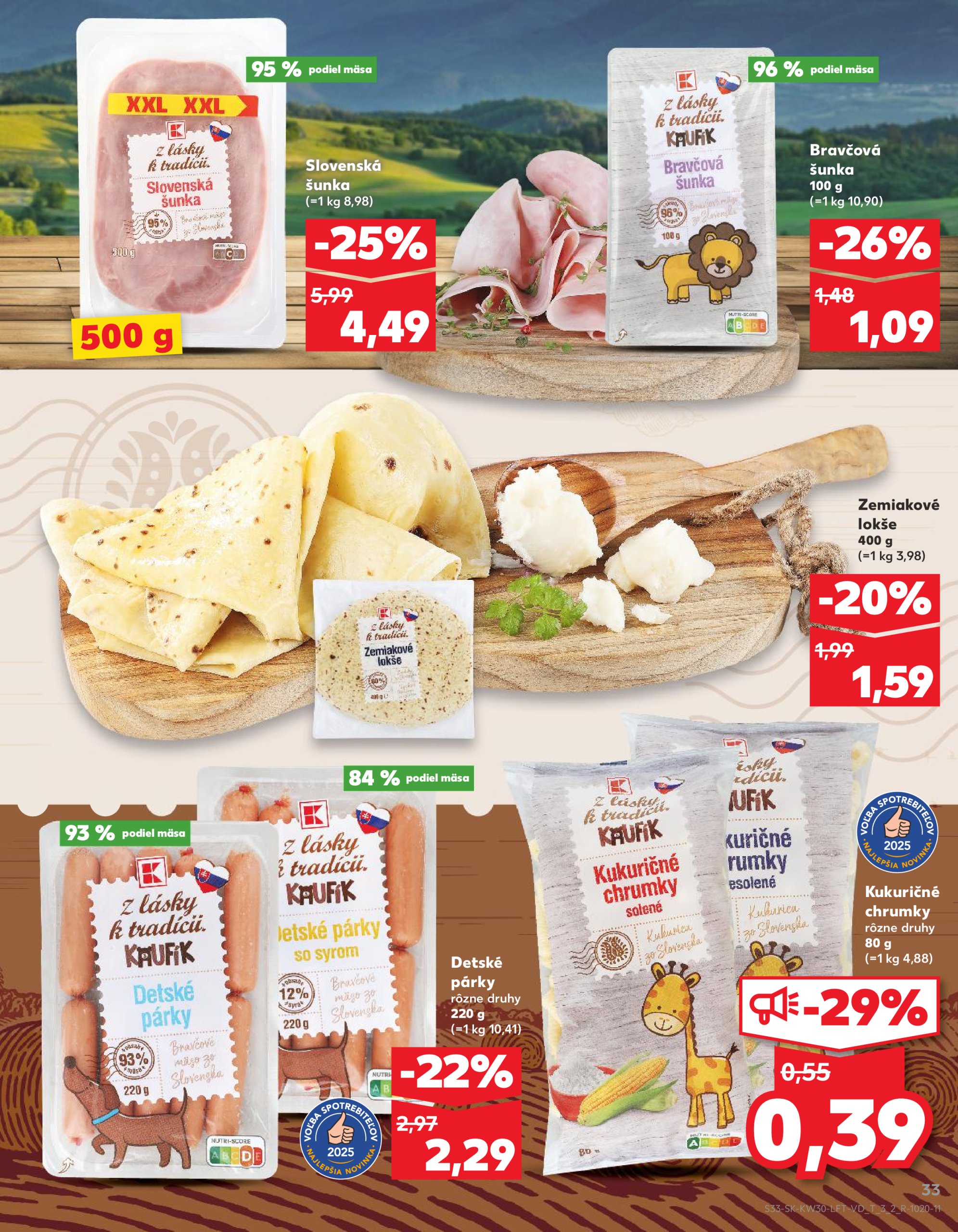 kaufland - Leták Kaufland platný od 24.07. do 30.07. - page: 33 kaufland - Leták Kaufland platný od 24.07. do 30.07. - page: 33