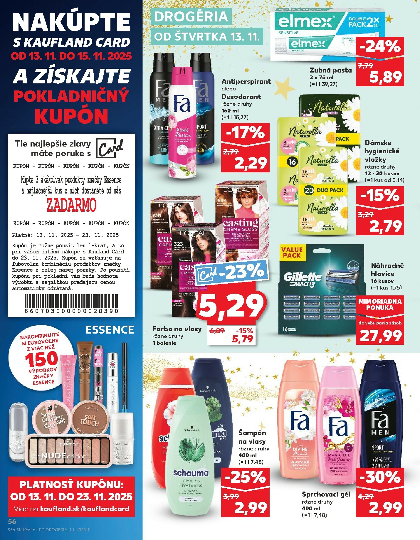 kaufland - Leták Kaufland platný od 13.11. do 19.11. - page: 56
