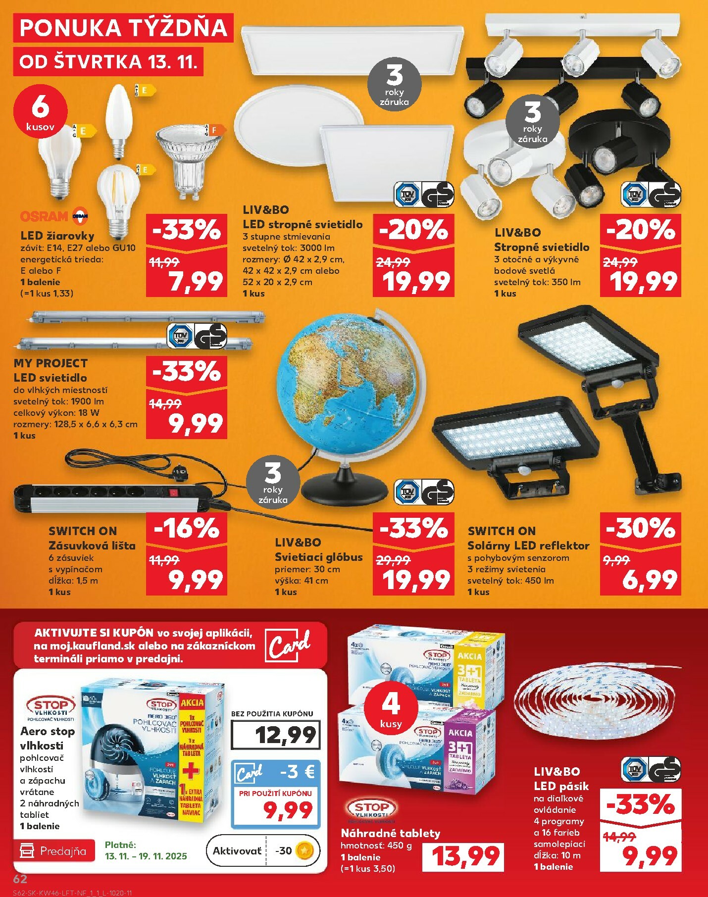kaufland - Leták Kaufland platný od 13.11. do 19.11. - page: 62