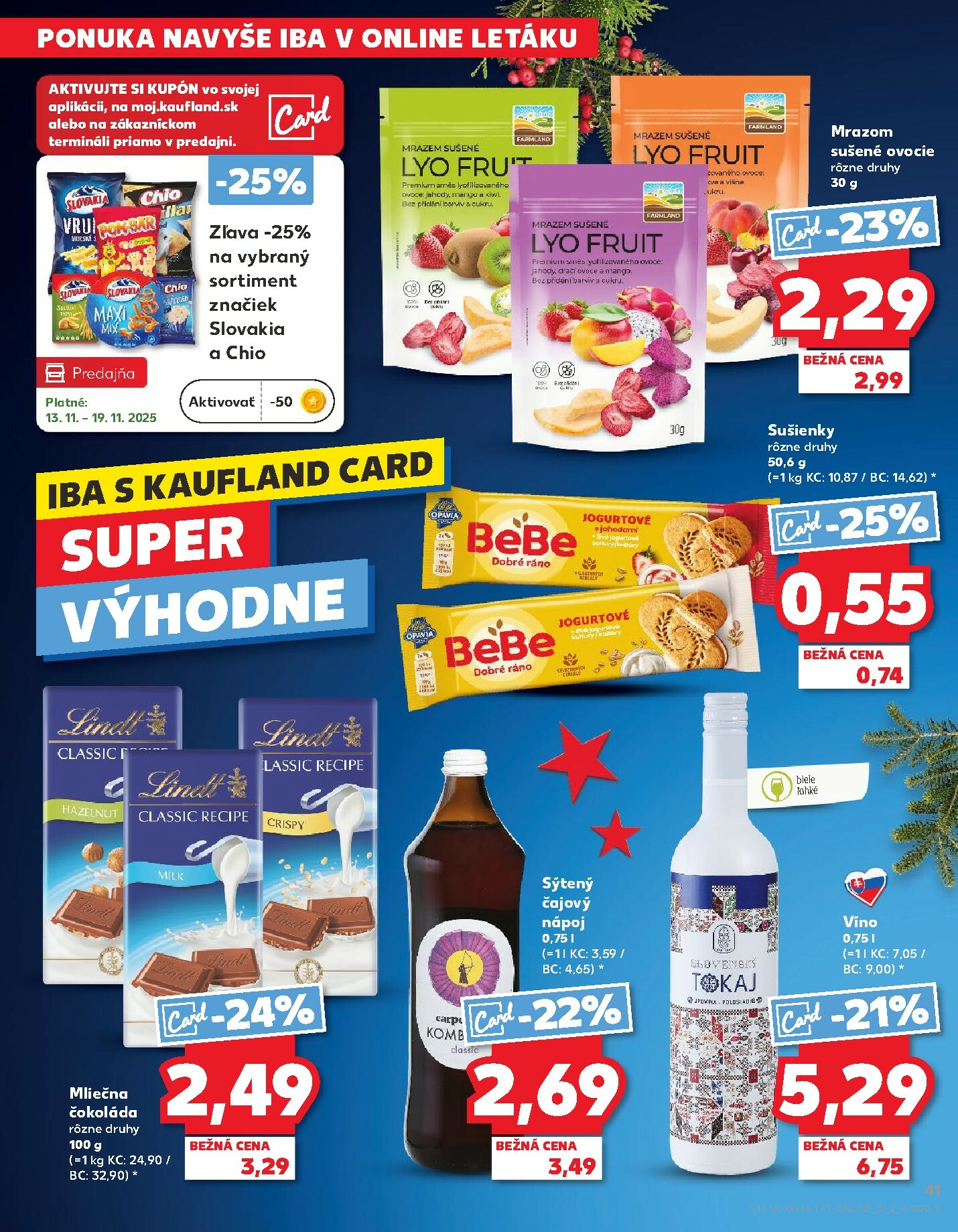 kaufland - Leták Kaufland platný od 13.11. do 19.11. - page: 41